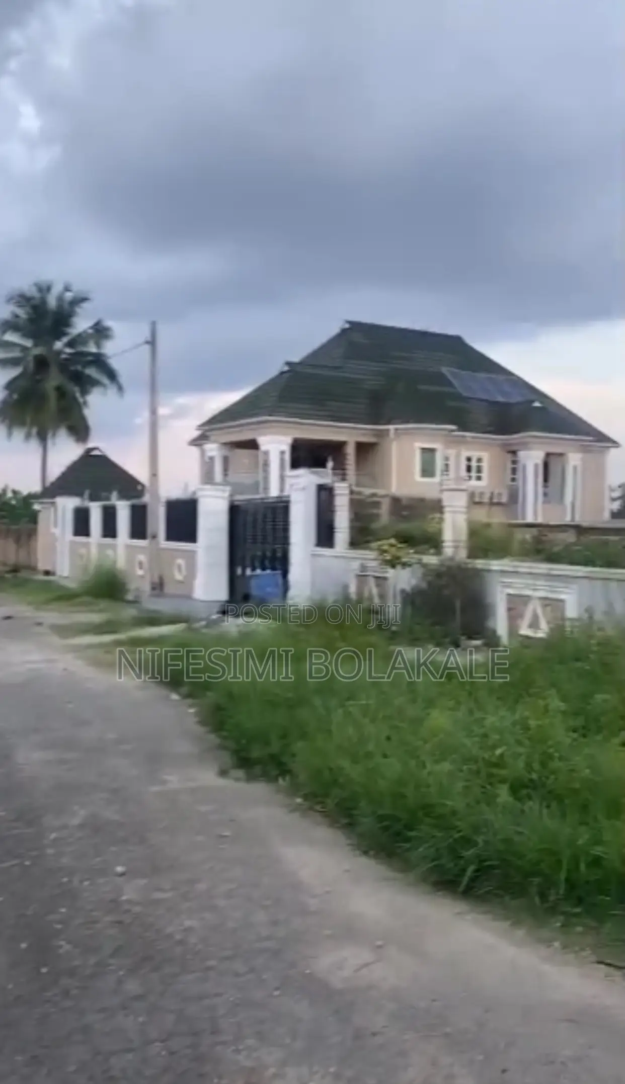 Standard Plot of Land With Fence, Inside Alaafia Estate, Owode Gra