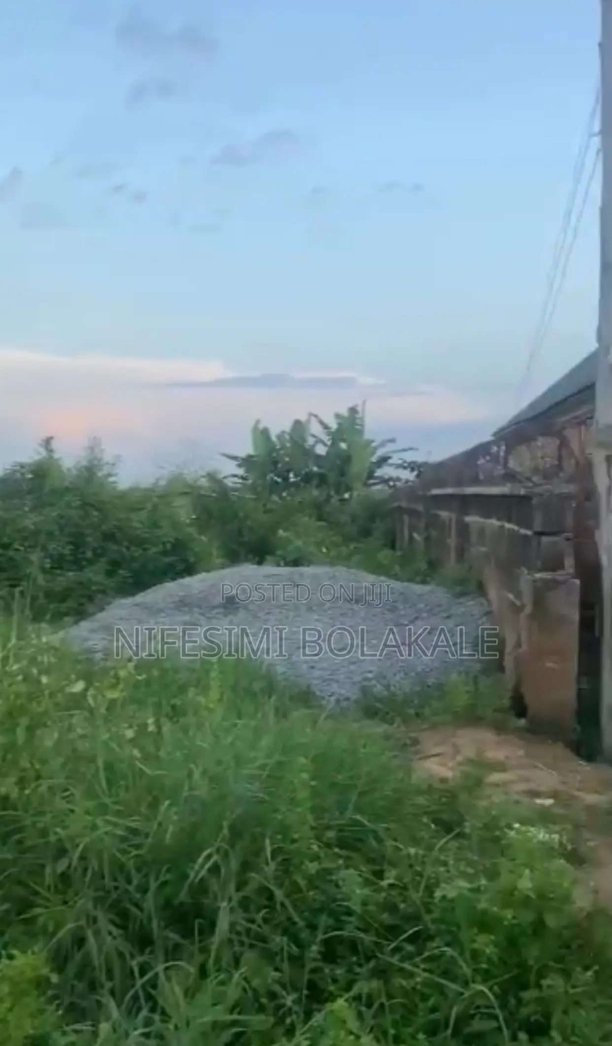 Standard Plot of Land With Fence, Inside Alaafia Estate, Owode Gra