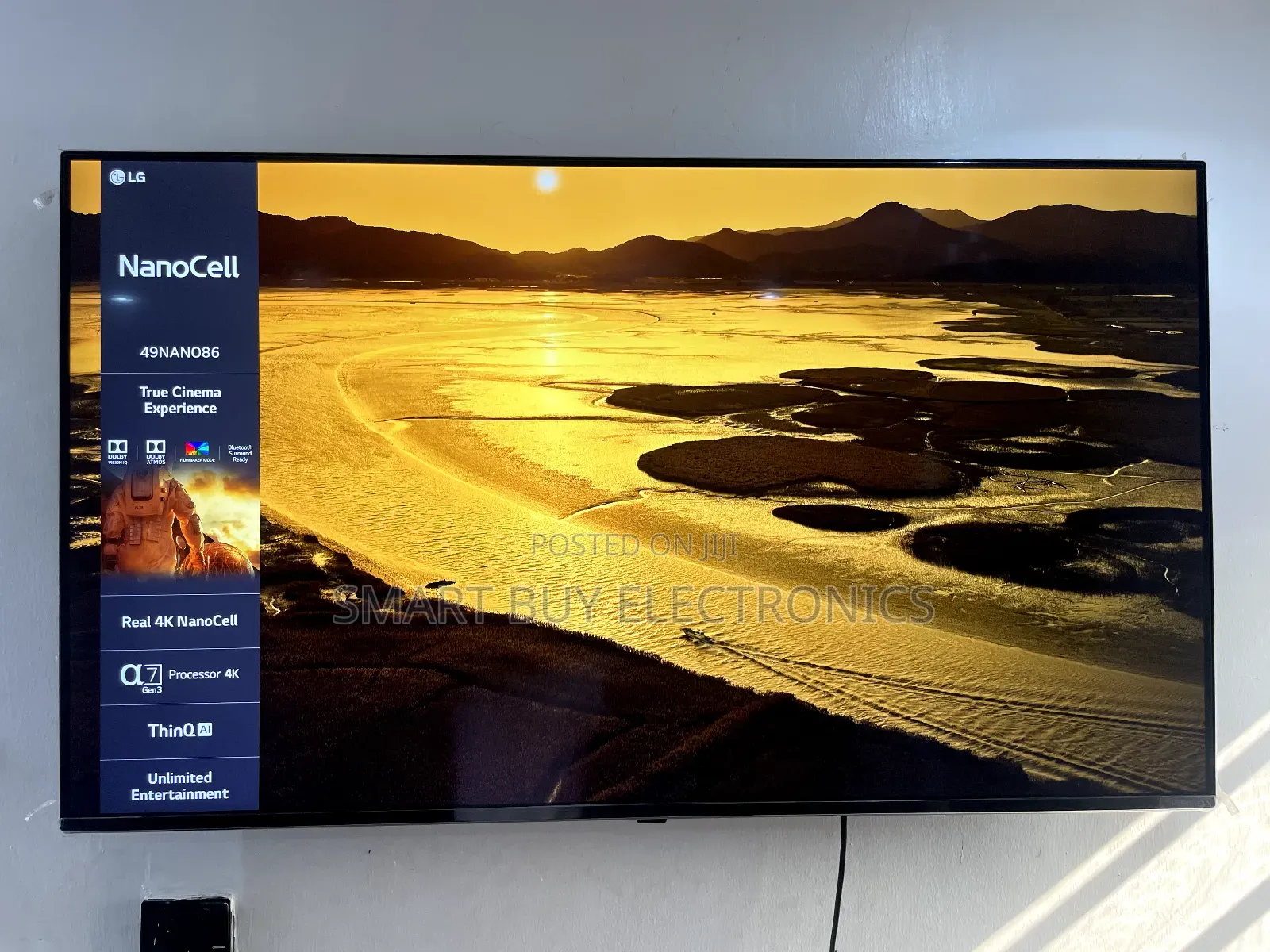 Lg 49" Nano86 Nanocell Tv Ultra Hd With Thinq Ai