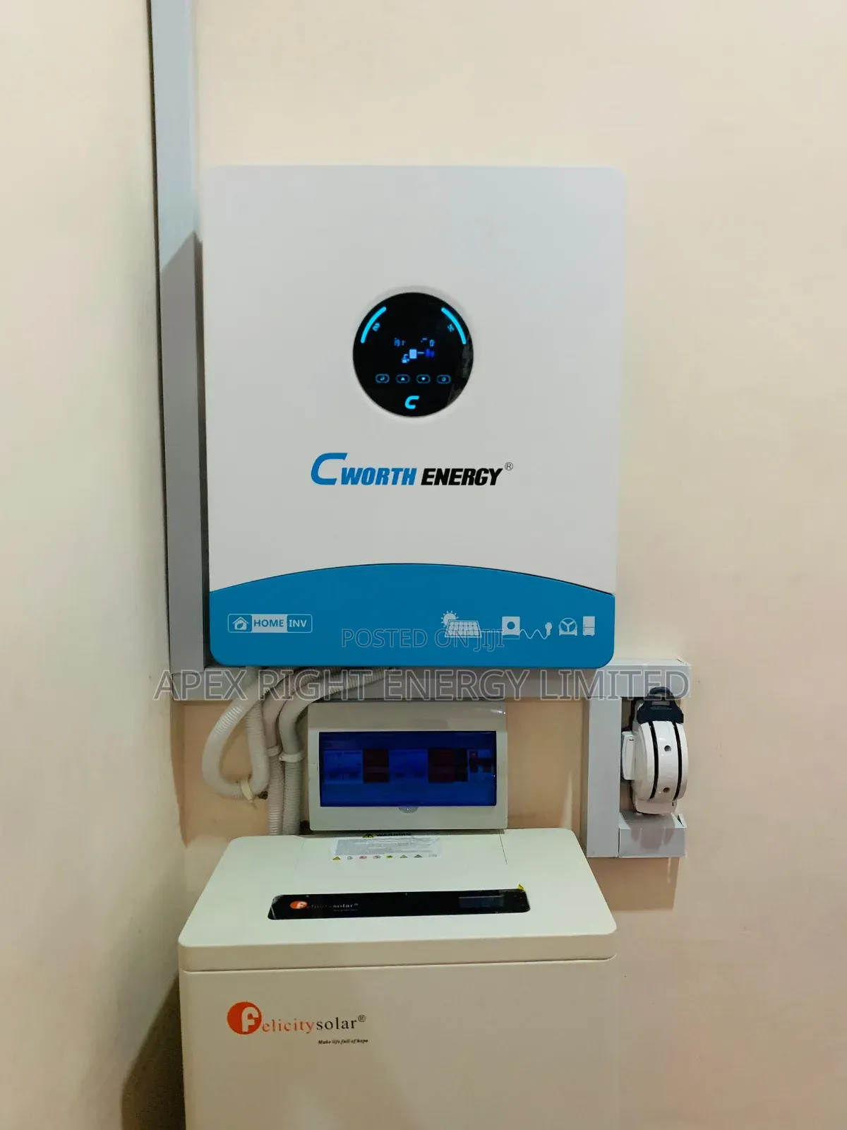 12kva Cworth Hybrid Inverter Dual MPPT Charge Controller