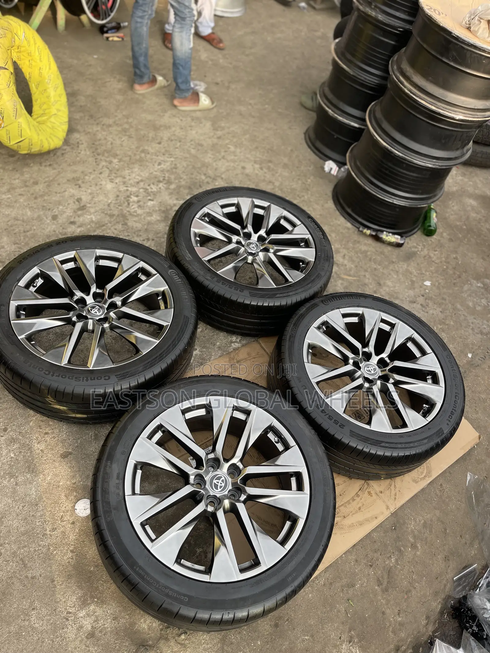 Brand New 20” Inch Rim And Tokunbo Tire For Toyota Rav4 2020-2025
