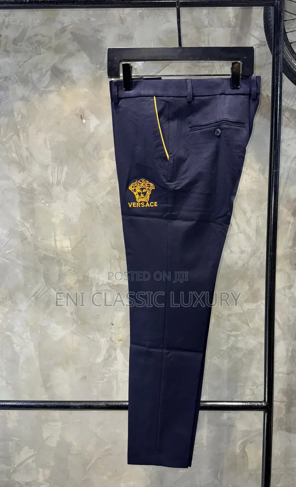 Premium Quality Luxury Pants Trousers Versace Well Banded Package