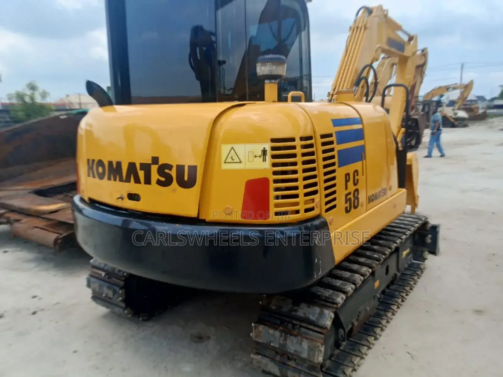 Foreign Used Pc 58 Komatsu Mini Excavator.
