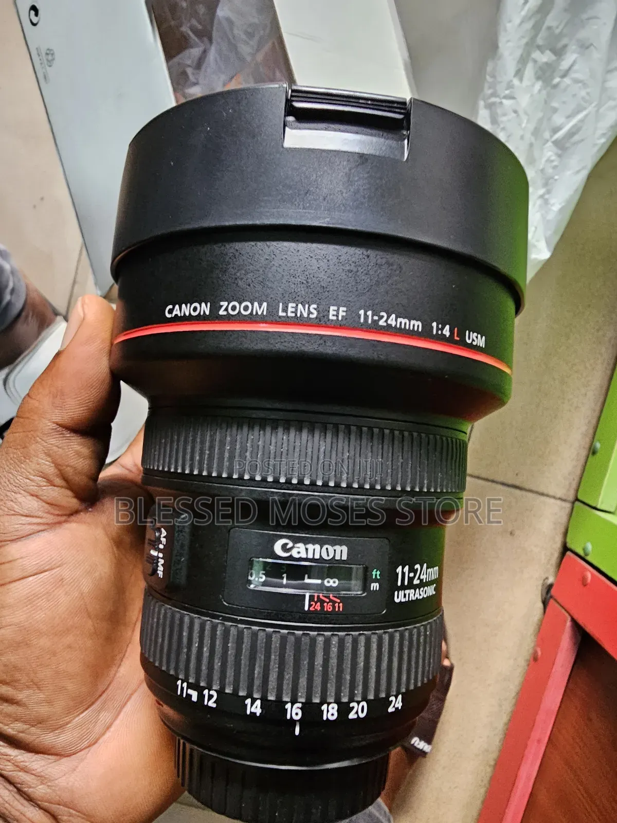 Canon Lens 11-24mm 1:4l Usm