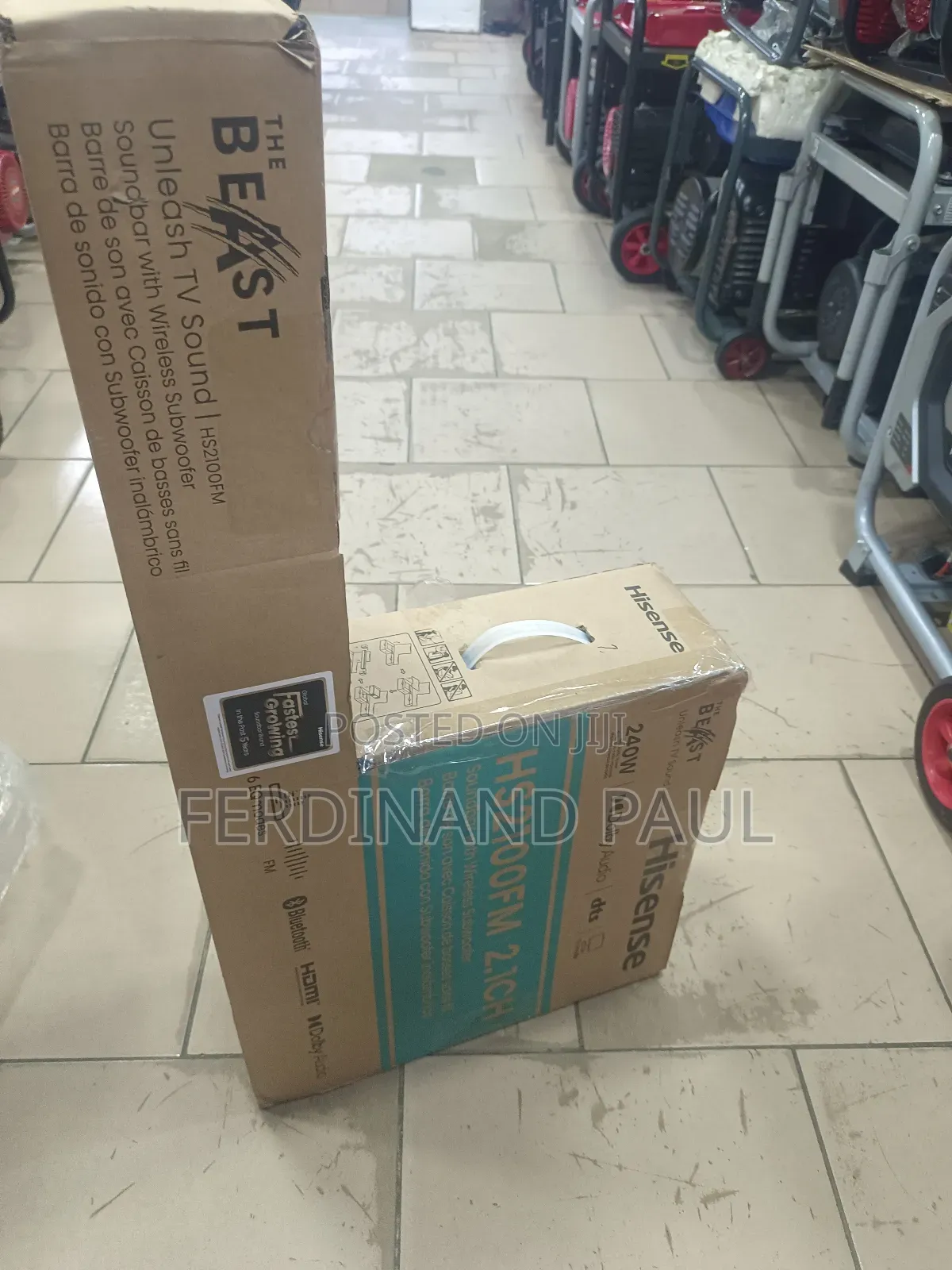 Hisense Sound Bar 240watts
