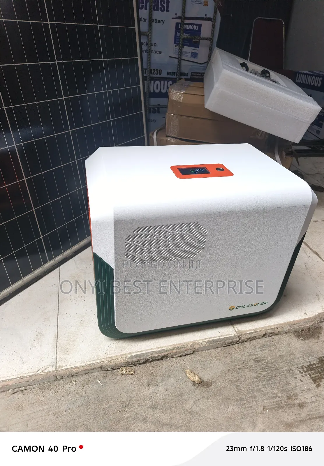 Cola Solar Energy Generator 3.6kwh