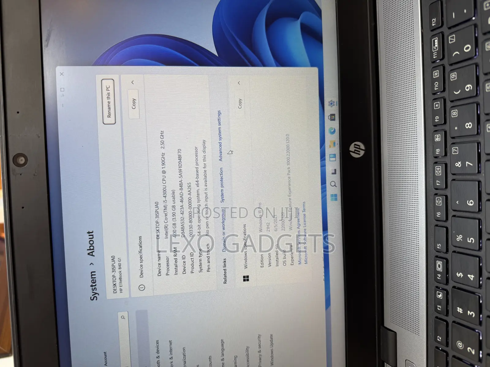 Laptop HP EliteBook 840 G2 8GB Intel Core I5 SSD 256GB