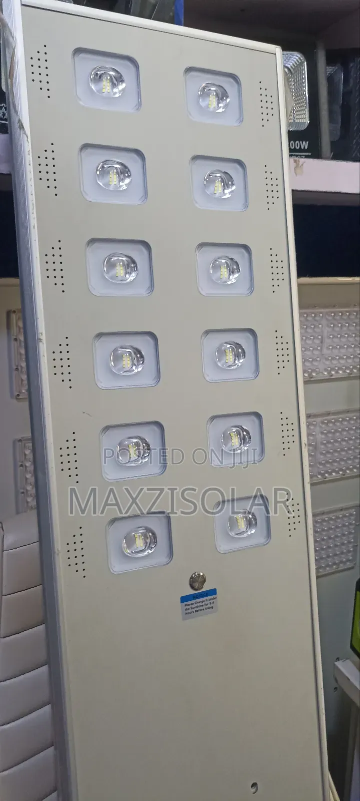 100watts Wakatek All In One Solar Street Light
