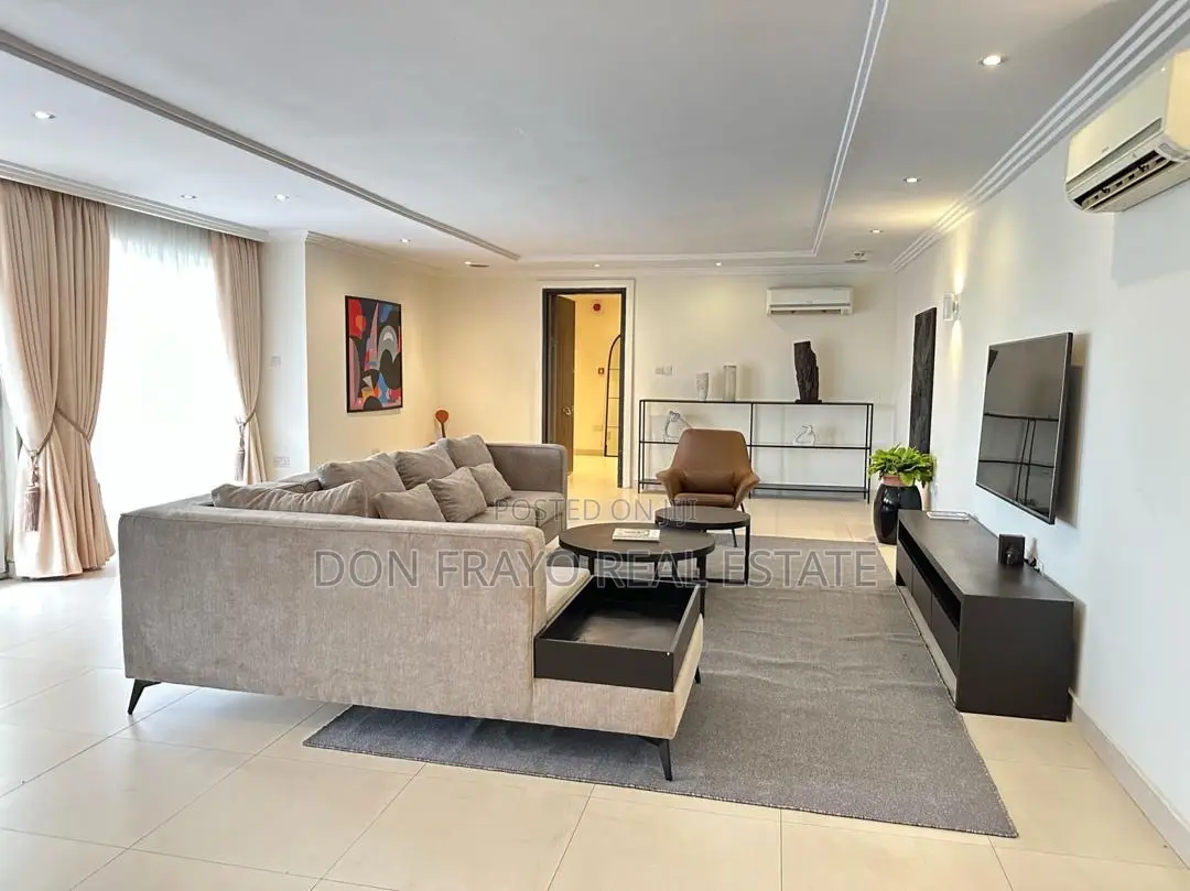 Furnished 3bdrm Apartment in Okotie Eboh, Awolowo, Ikoyi for rent