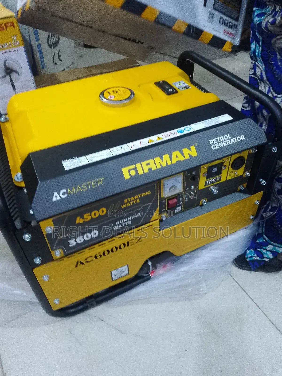 Firman 3.5kva Generator for Seamless Power Supply"**