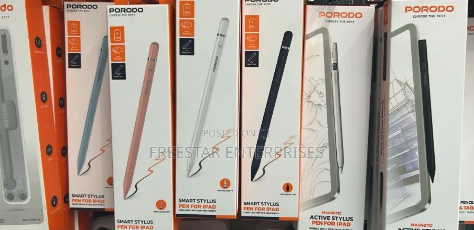 Porodo Universal Stylus Pen for Smart Phone Tablet, iPad.