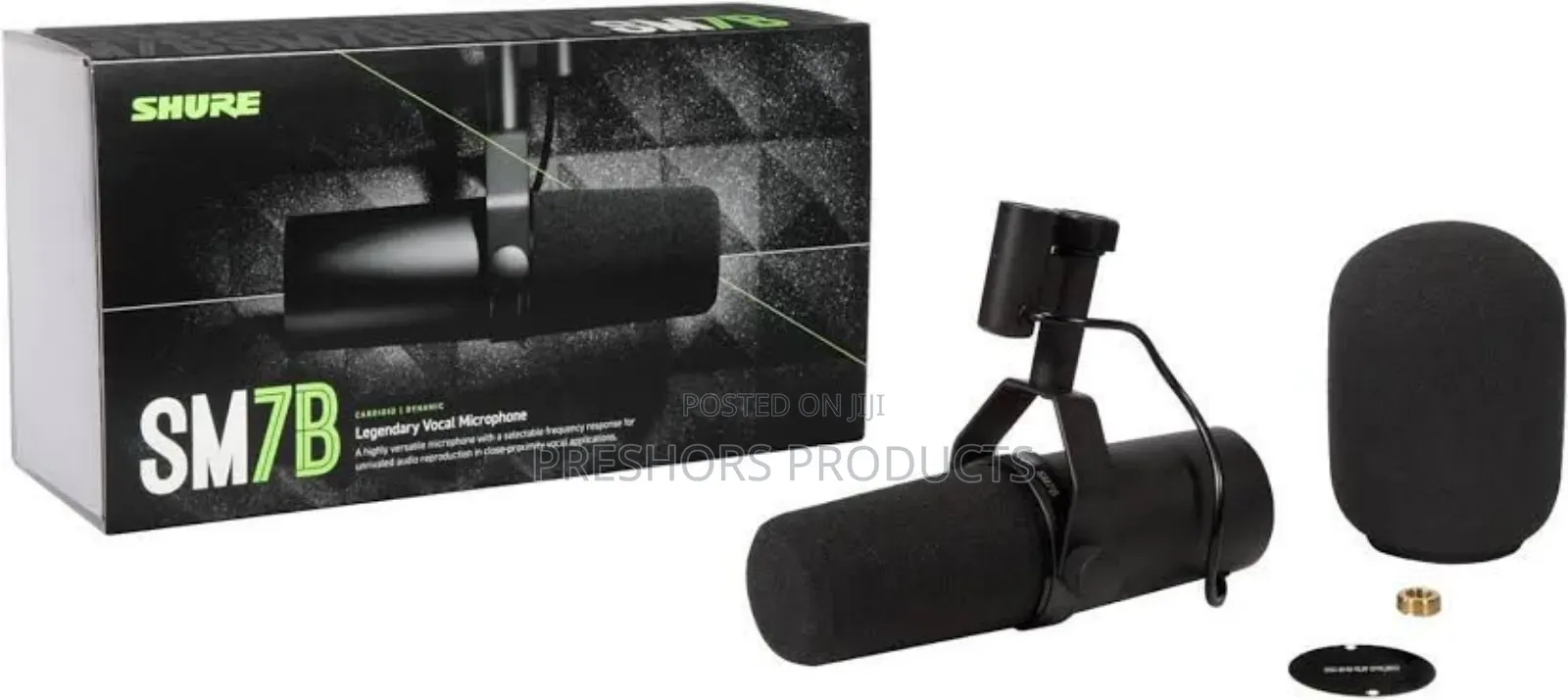 Shure Sm7b Original Dynamic Vocal Microphone