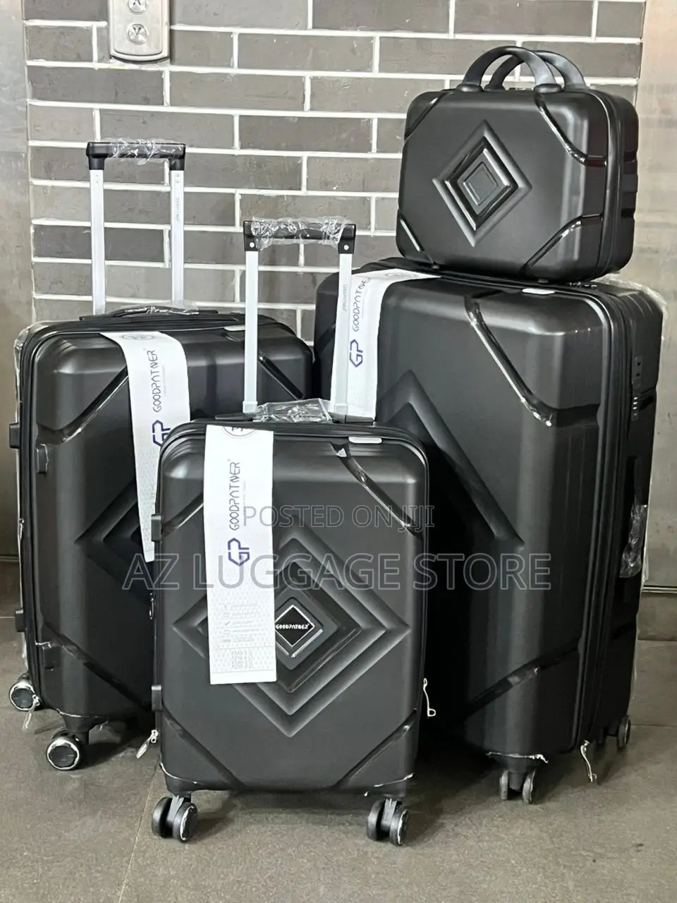 Set of 4 Rubber Luggage Box