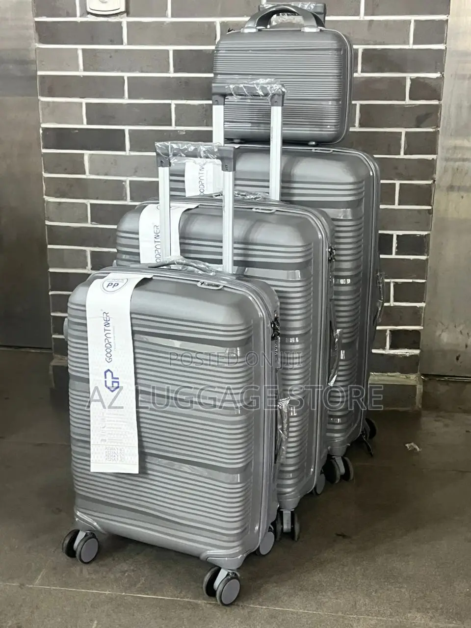 Rubber Good Partner Luggage Set of 4