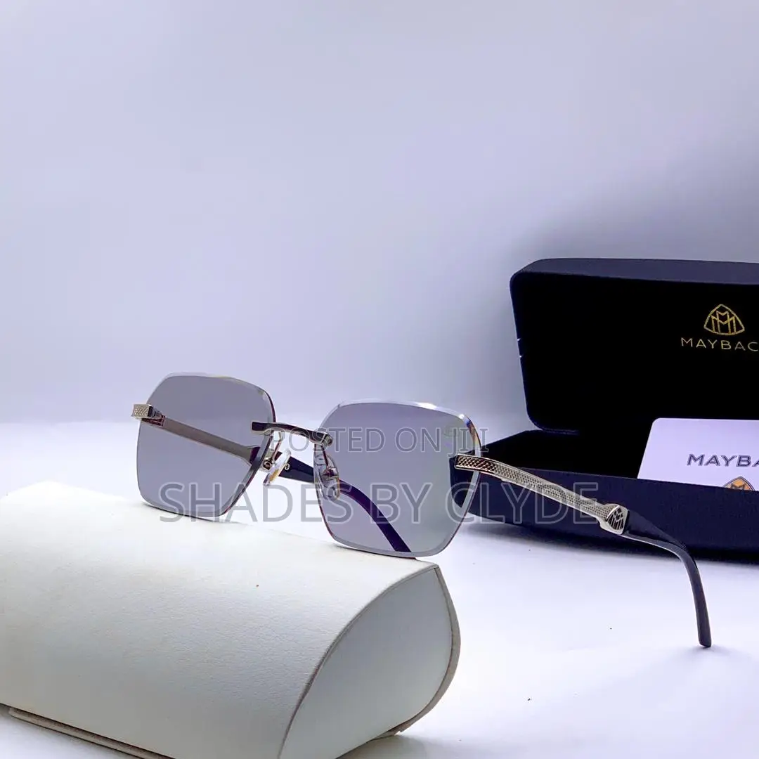 Luxury Maybach Sunglasses-Gold Frame, Brown Gradient-Unbeatable Price!