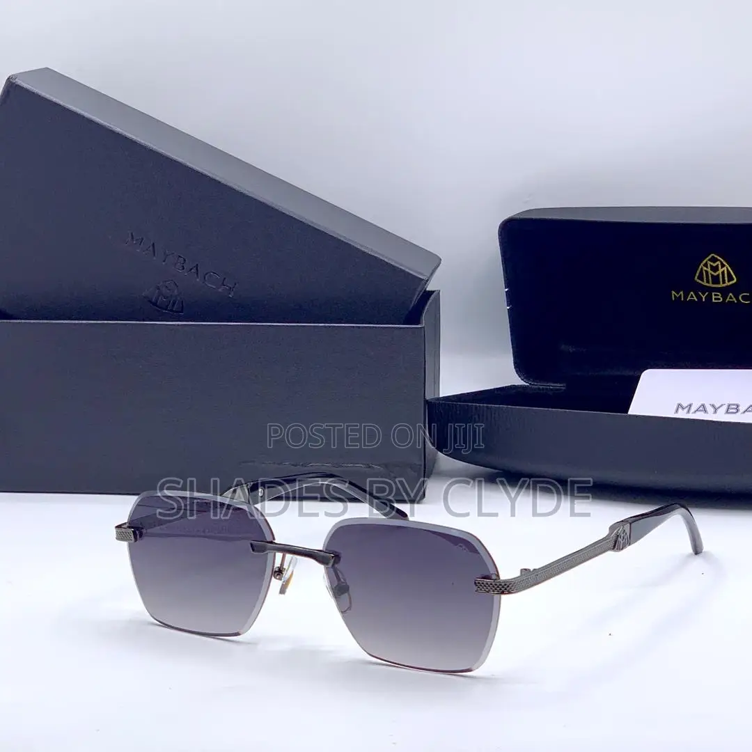 Luxury Maybach Sunglasses-Gold Frame, Brown Gradient-Unbeatable Price!