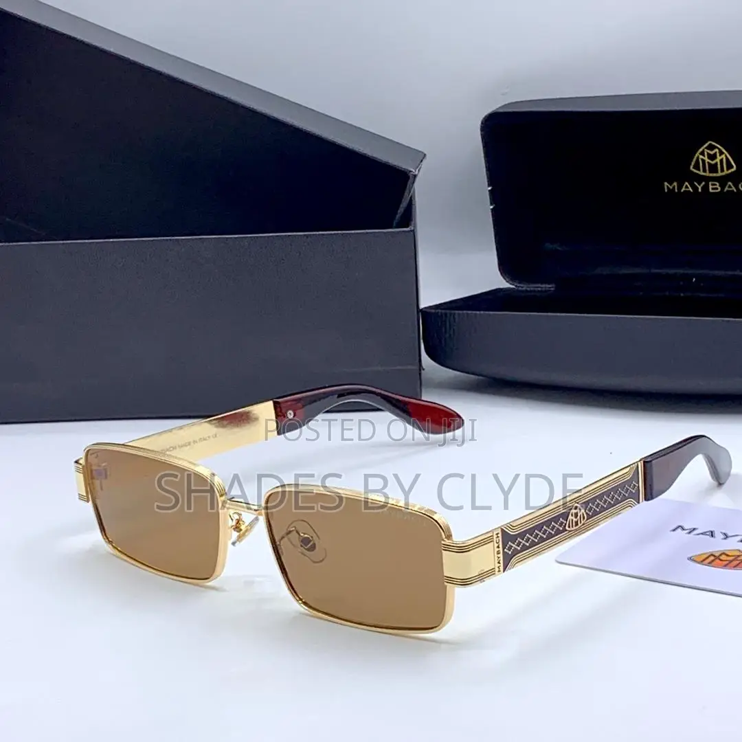 Maybach Sunglasses - Gold Frame, Brown Lenses - Brand New, Authentic!