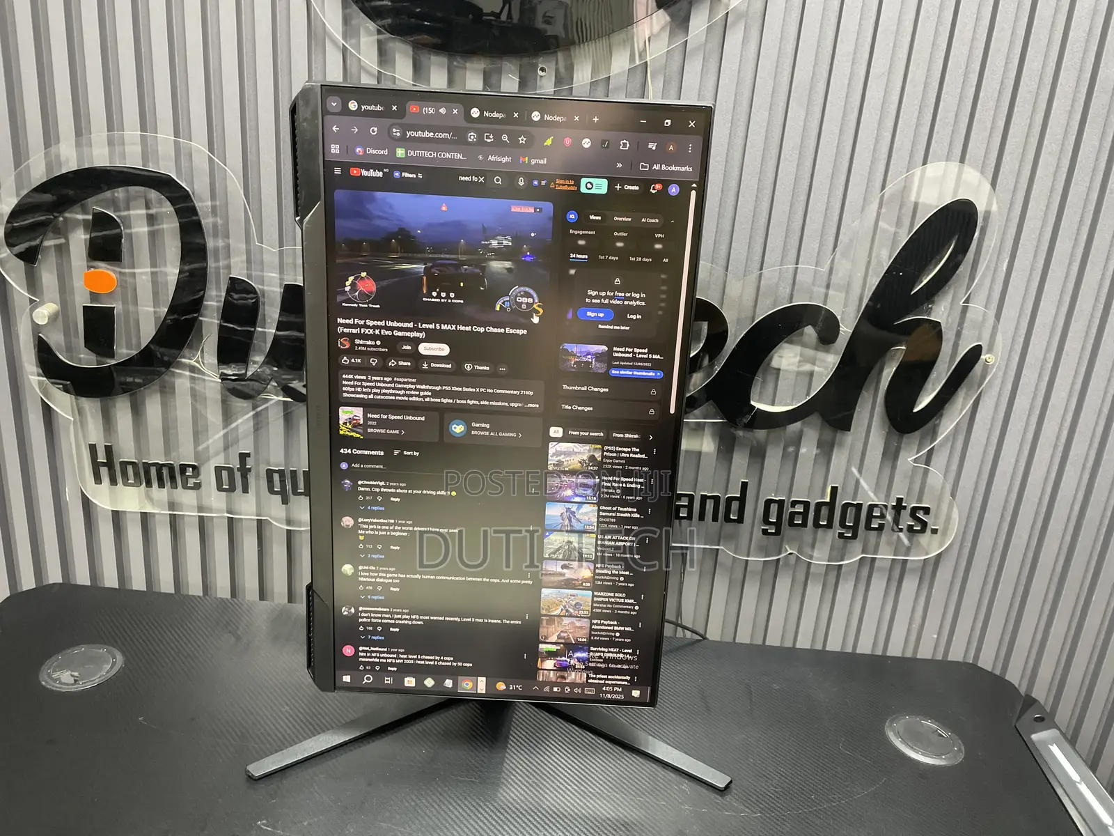 Samsung Odyssey G3 FHD 24” 144hz Gaming Monitor