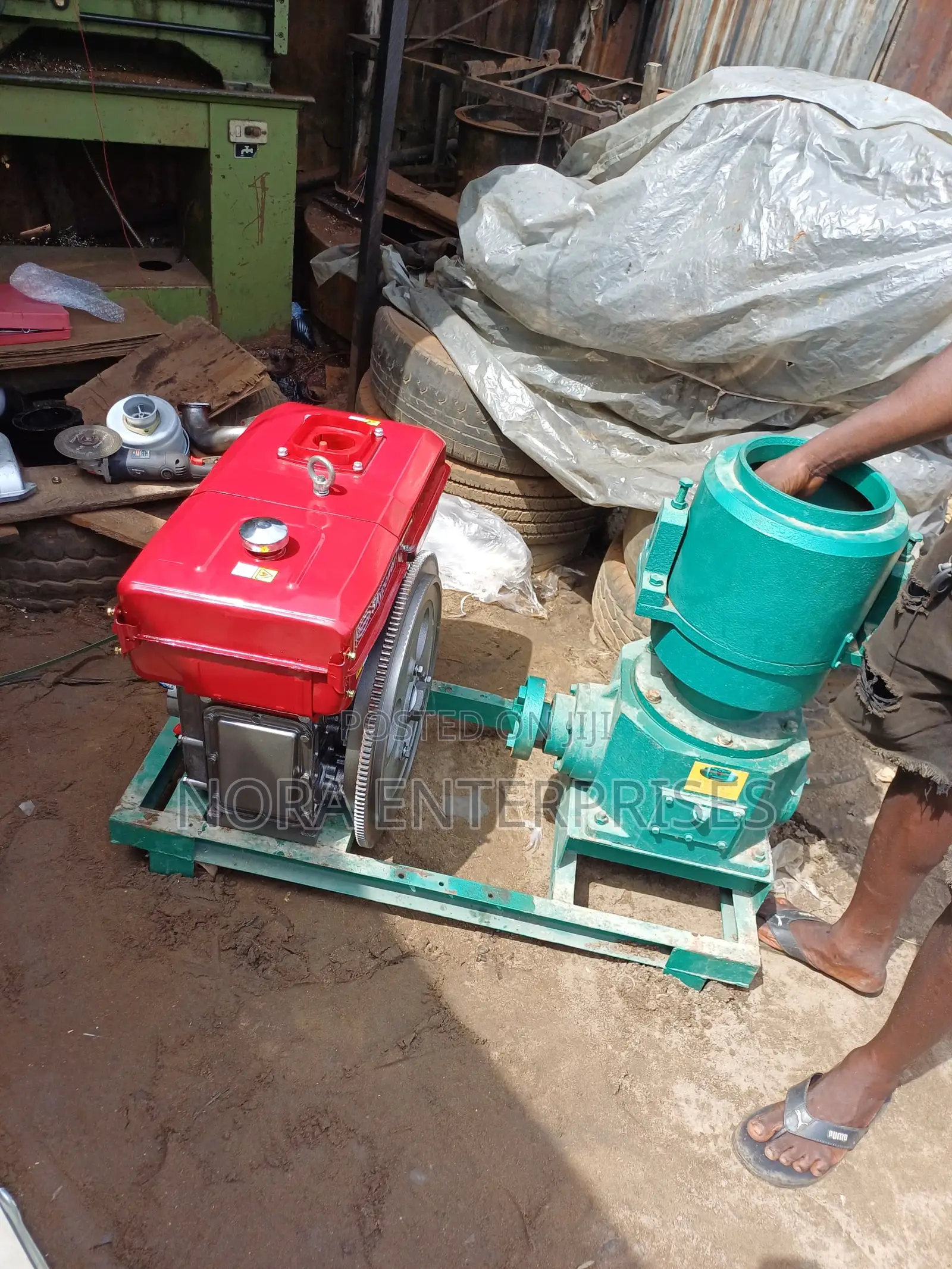 Feed Pelleting Machine for Animals Feed 600kg Per Hour