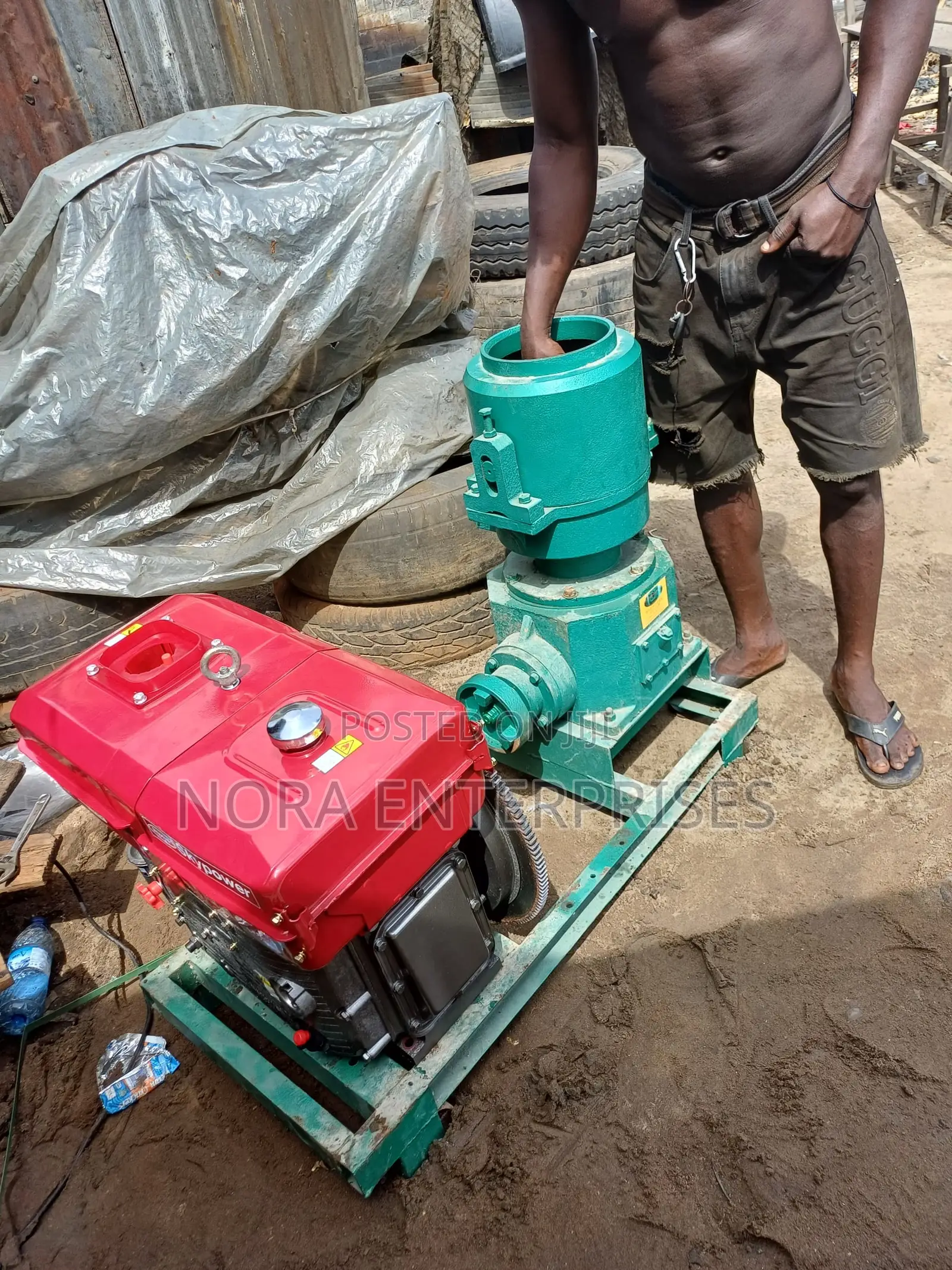 Feed Pelleting Machine for Animals Feed 600kg Per Hour