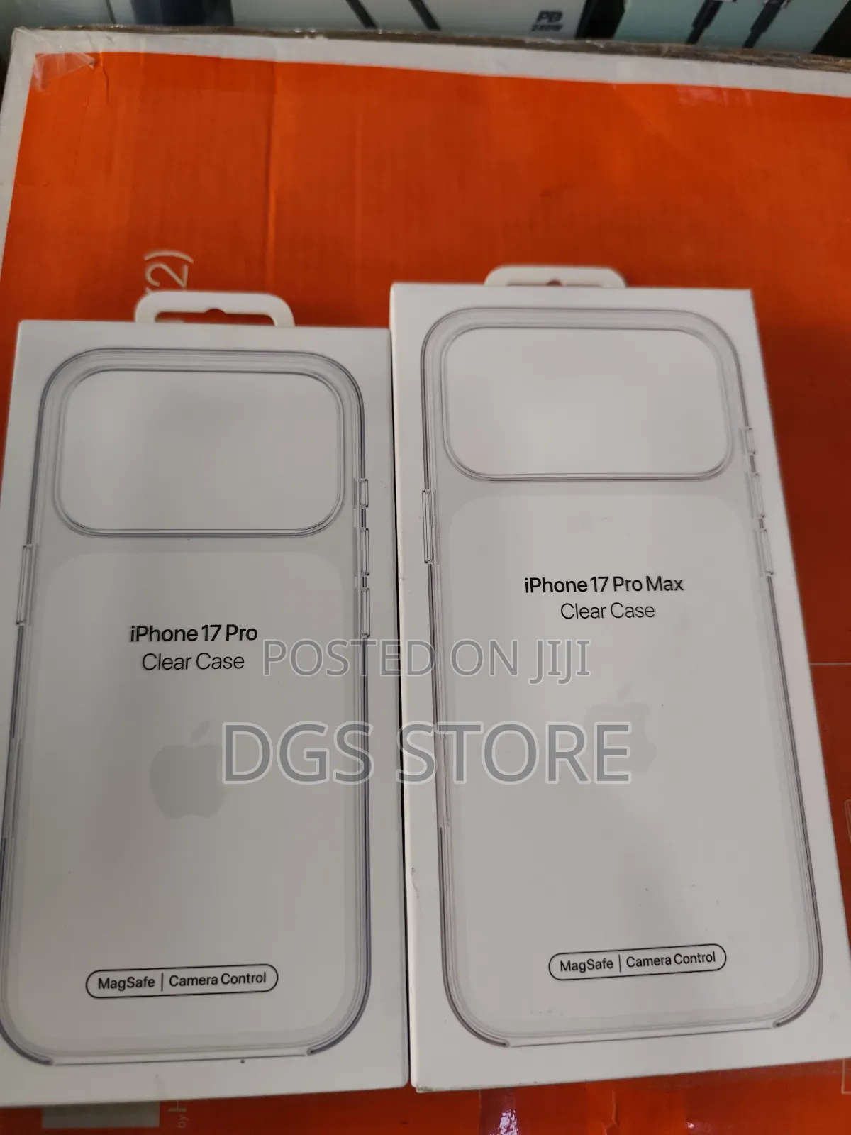 Apple Original iPhone 17 Pro Pro Max Clear Case Magsafecameracontrol