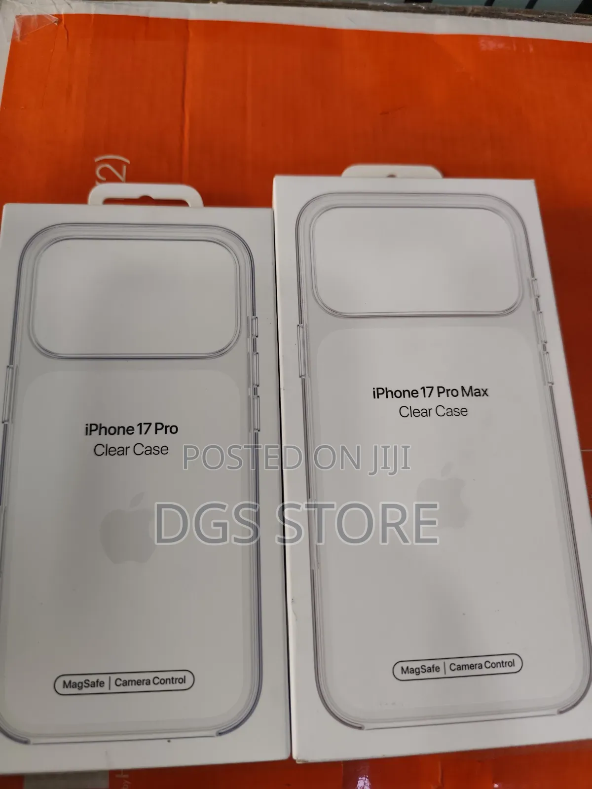 Apple Original iPhone 17 Pro Pro Max Clear Case Magsafecameracontrol