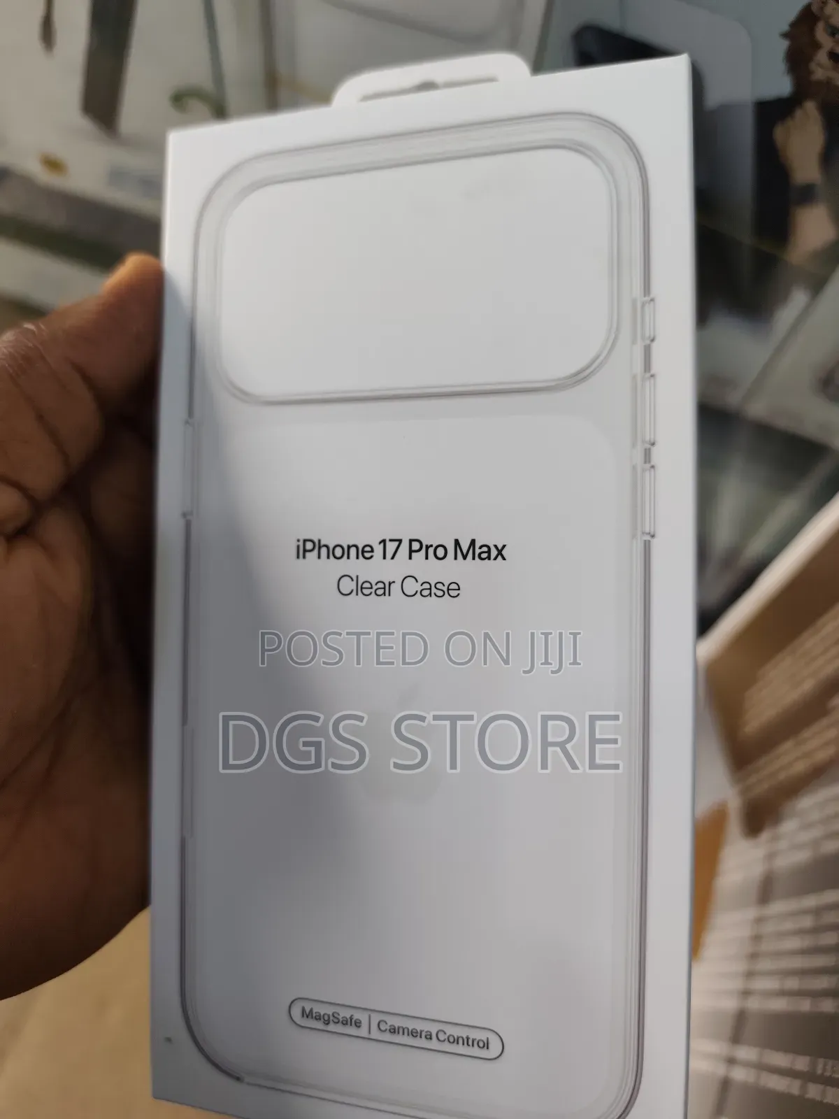 Apple Original iPhone 17 Pro Pro Max Clear Case Magsafecameracontrol