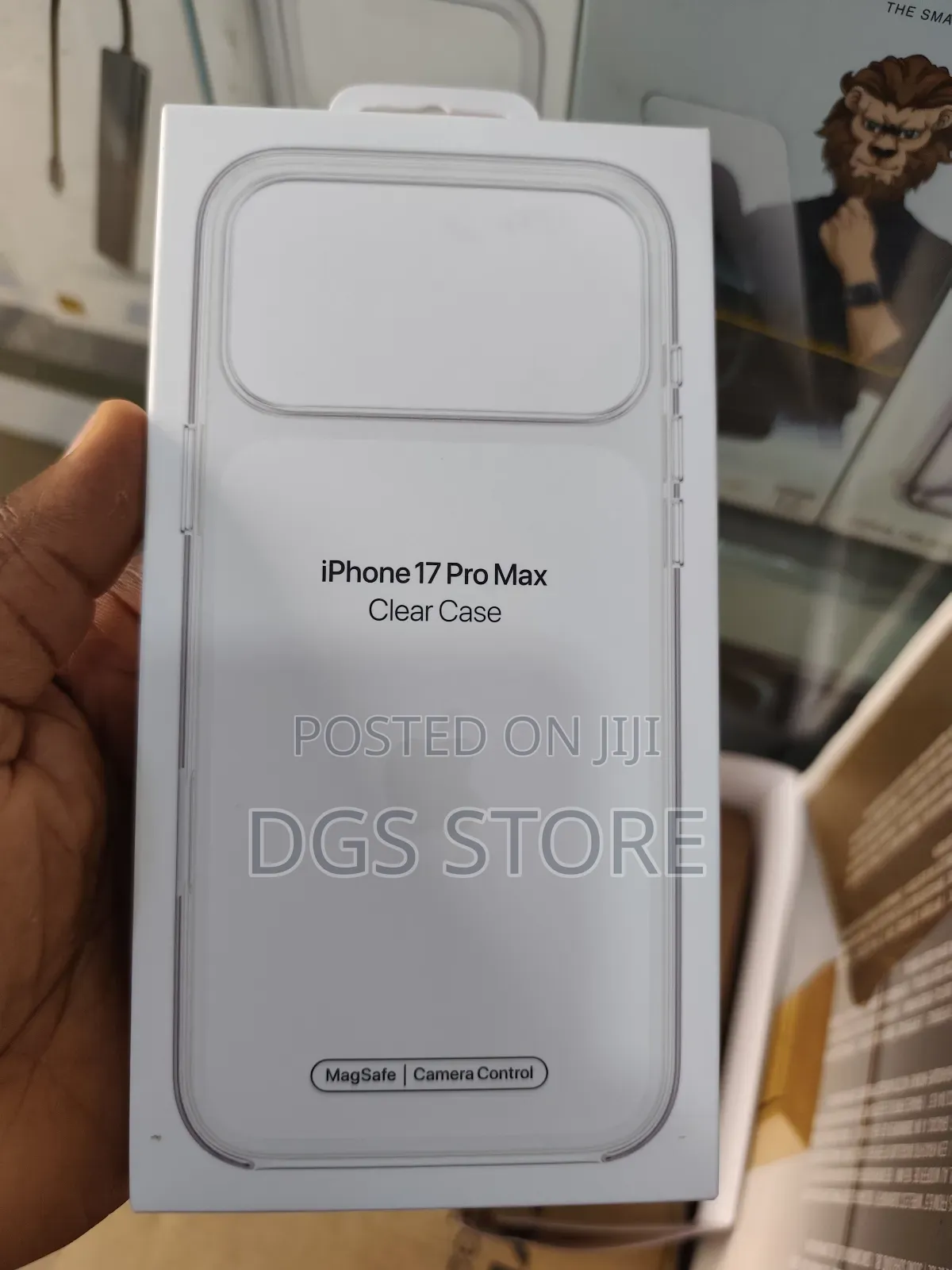 Apple Original iPhone 17 Pro Pro Max Clear Case Magsafecameracontrol