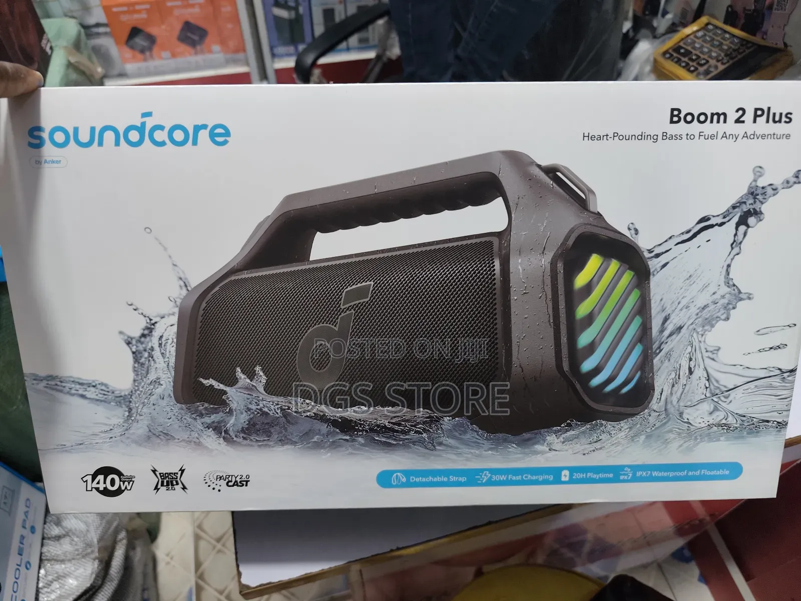 Anker Soundcore Boom 2 Plus 140w 2+2 Stereo Bluetooth Speaker