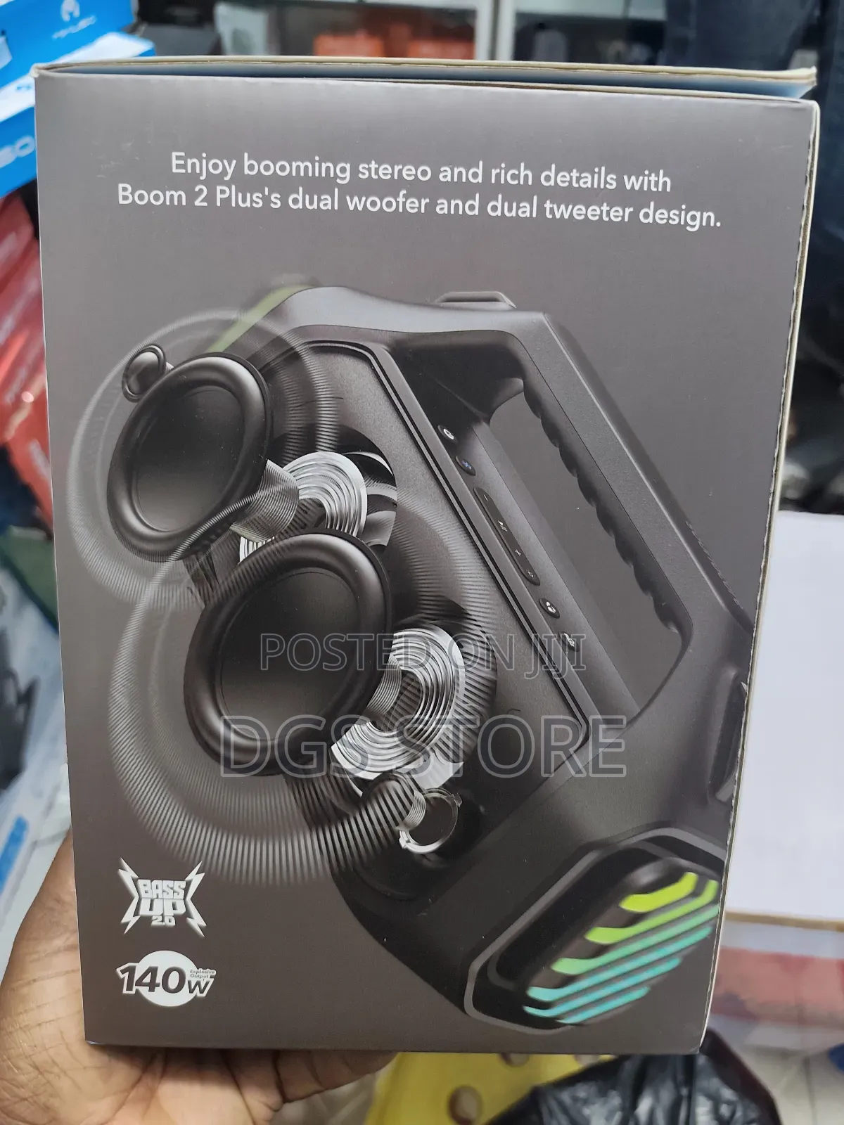 Anker Soundcore Boom 2 Plus 140w 2+2 Stereo Bluetooth Speaker