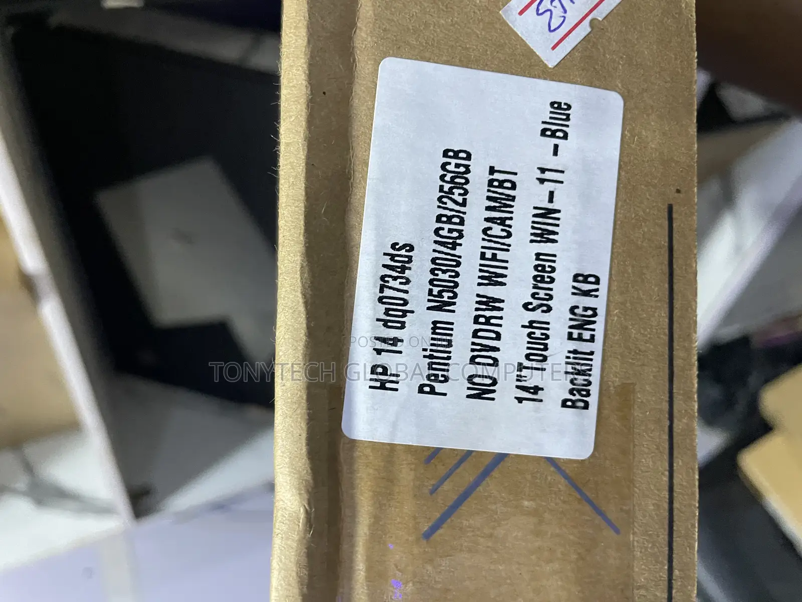New Laptop HP 14-Dq1025cl 4GB Intel Pentium SSD 256GB