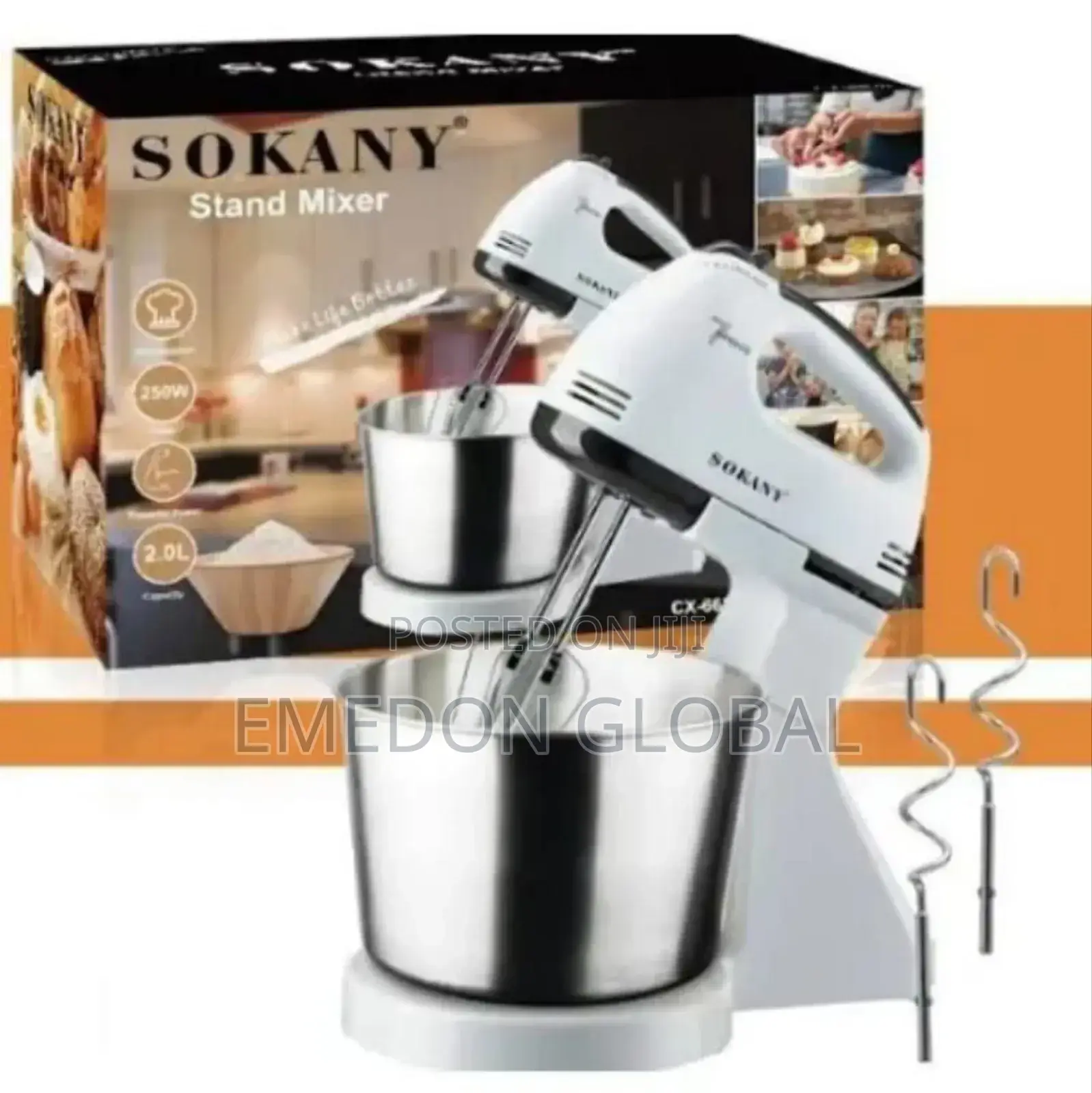 Sokany 2l Stand Mixer