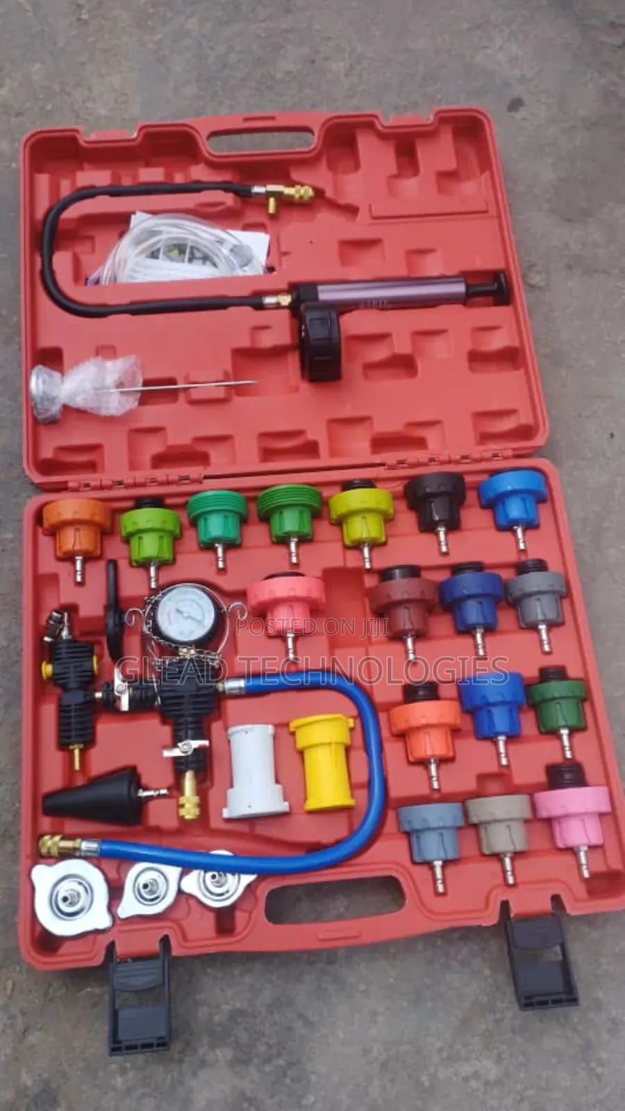 28pcs Radiator Pressure Tester Kit