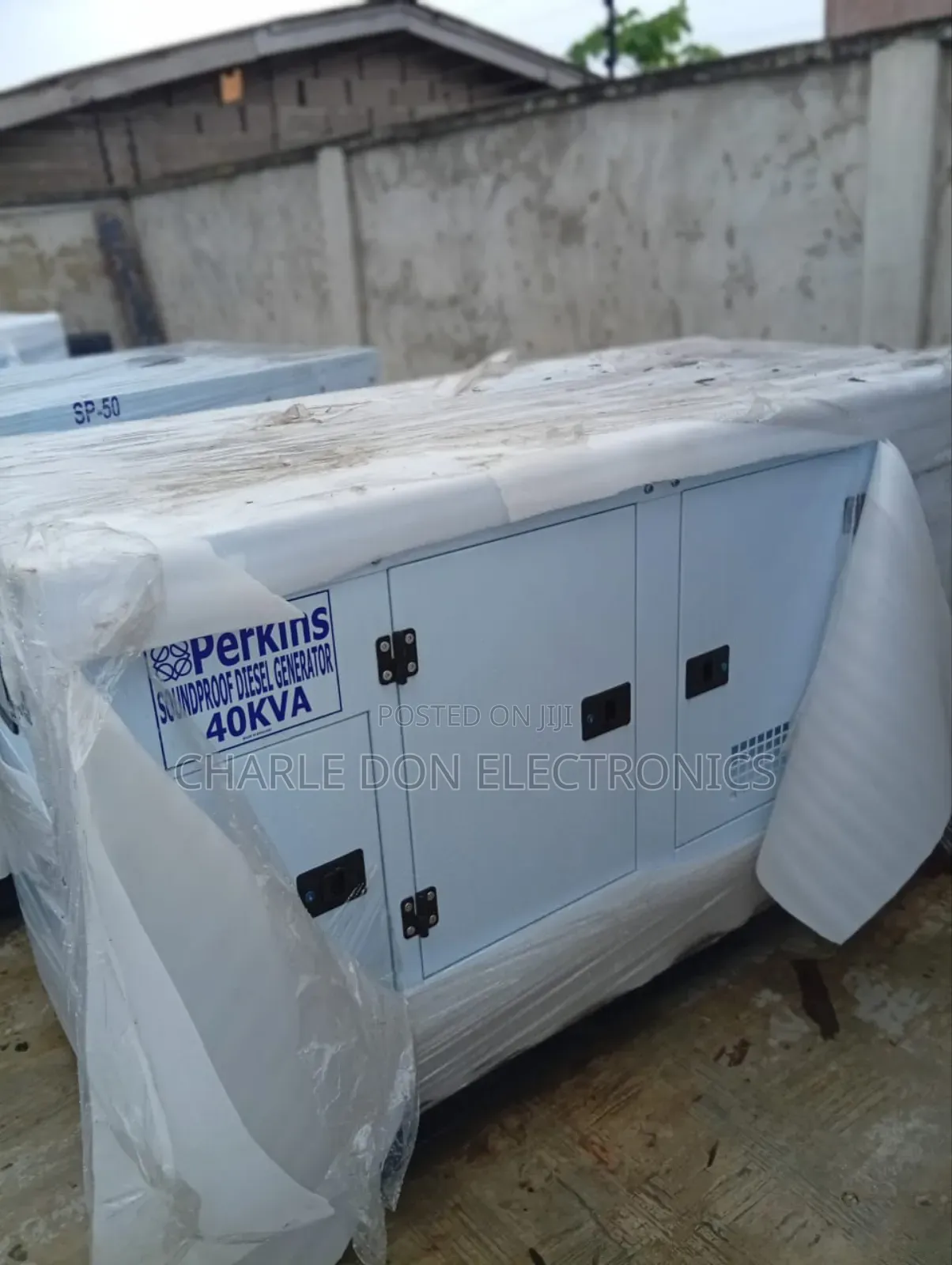 Original Perkins 40kva Soundproof