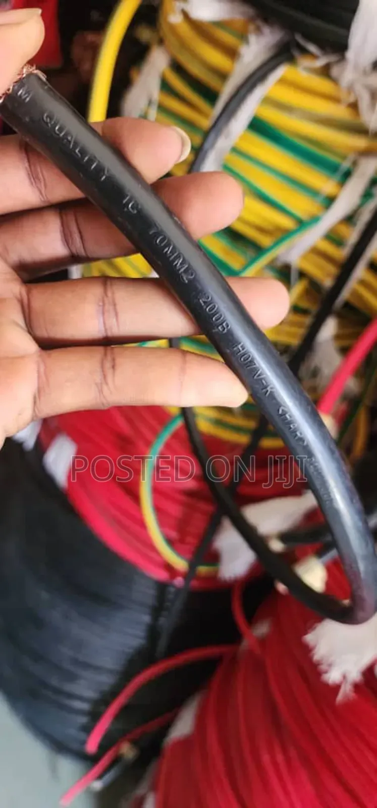 70mm*X1core High Quality Flexible Marine Cable Ho7v-k