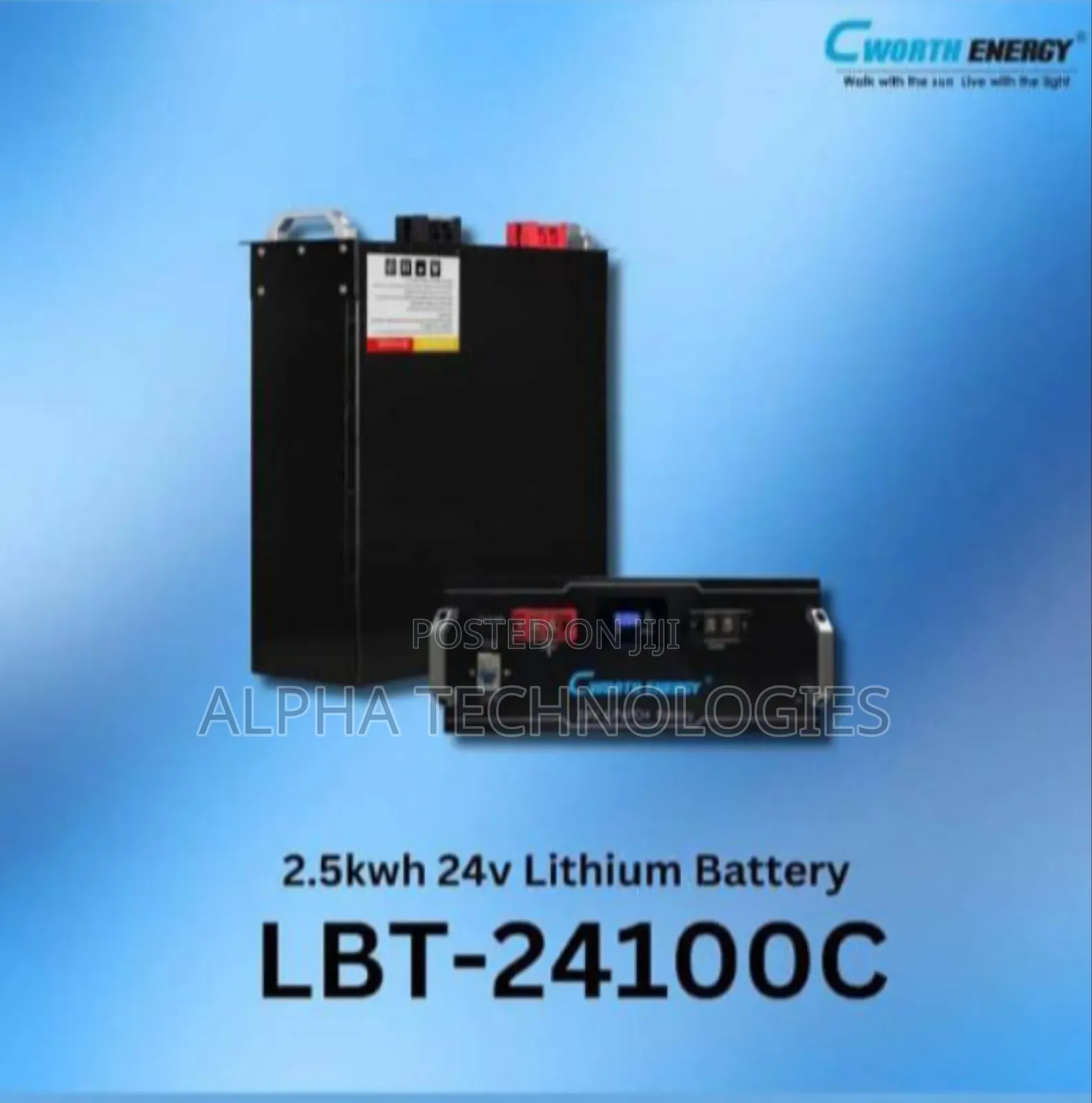 Cworth Energy 2.5kwh Lithium Battery