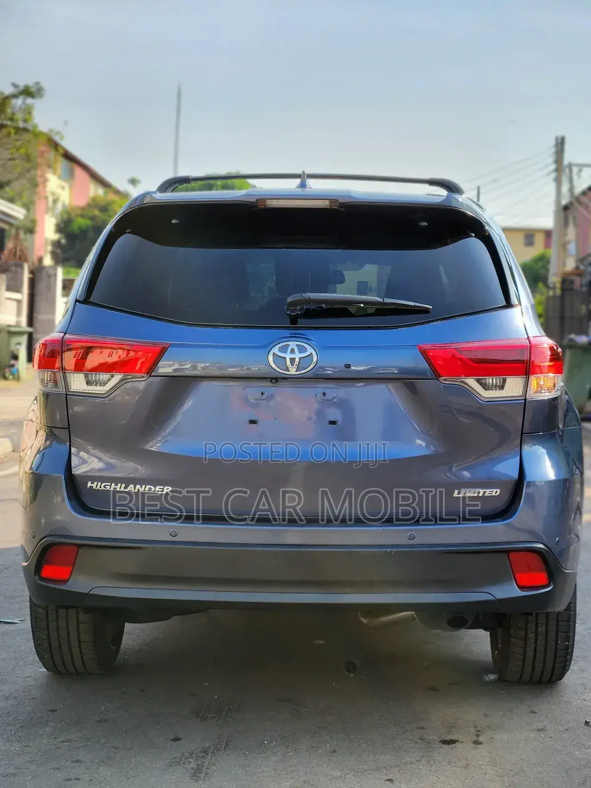 Toyota Highlander Limited 4x2 V6 (3.5L 6cyl 8A) 2018 Gray