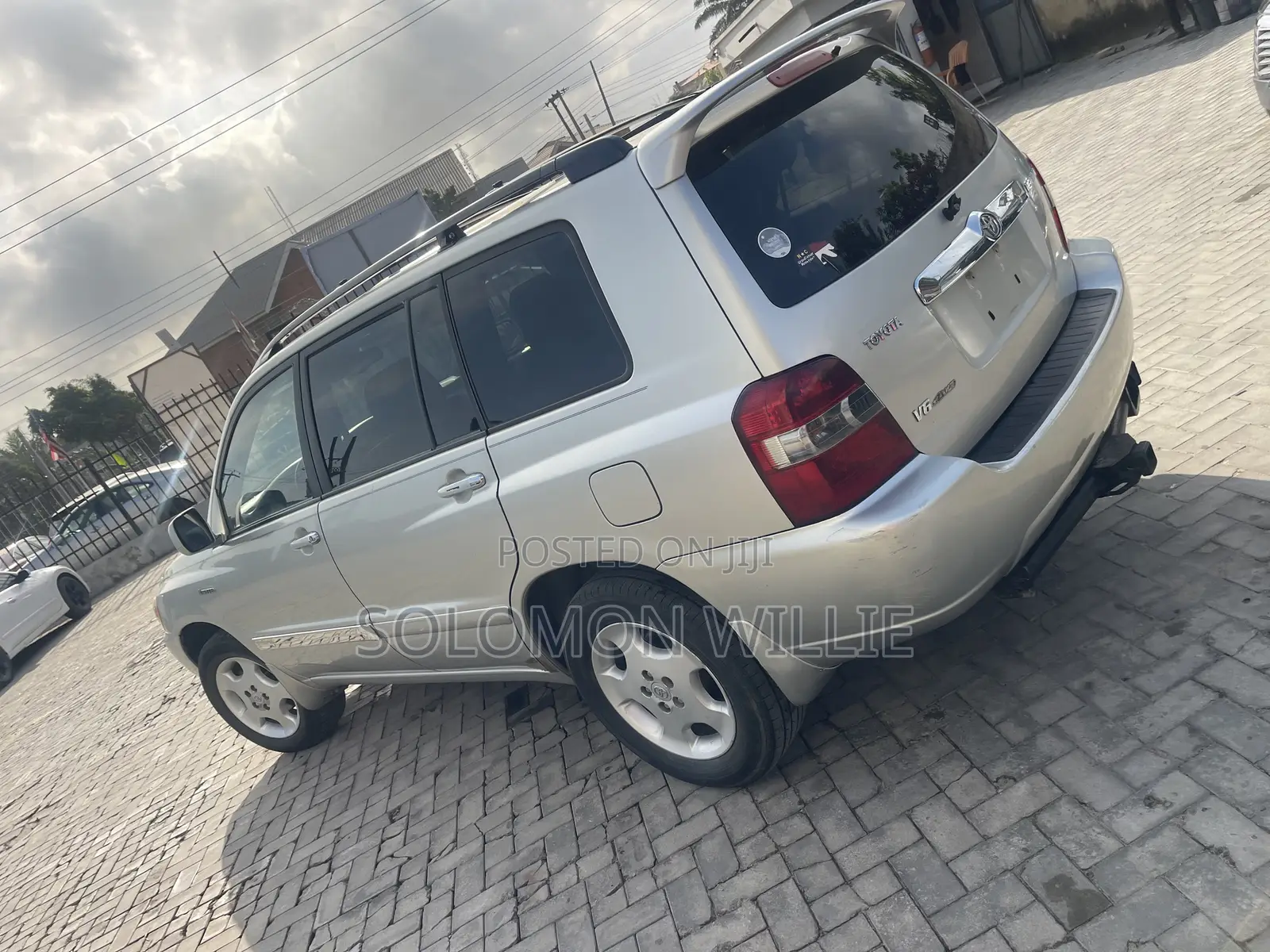 Toyota Highlander Limited V6 2005 Silver
