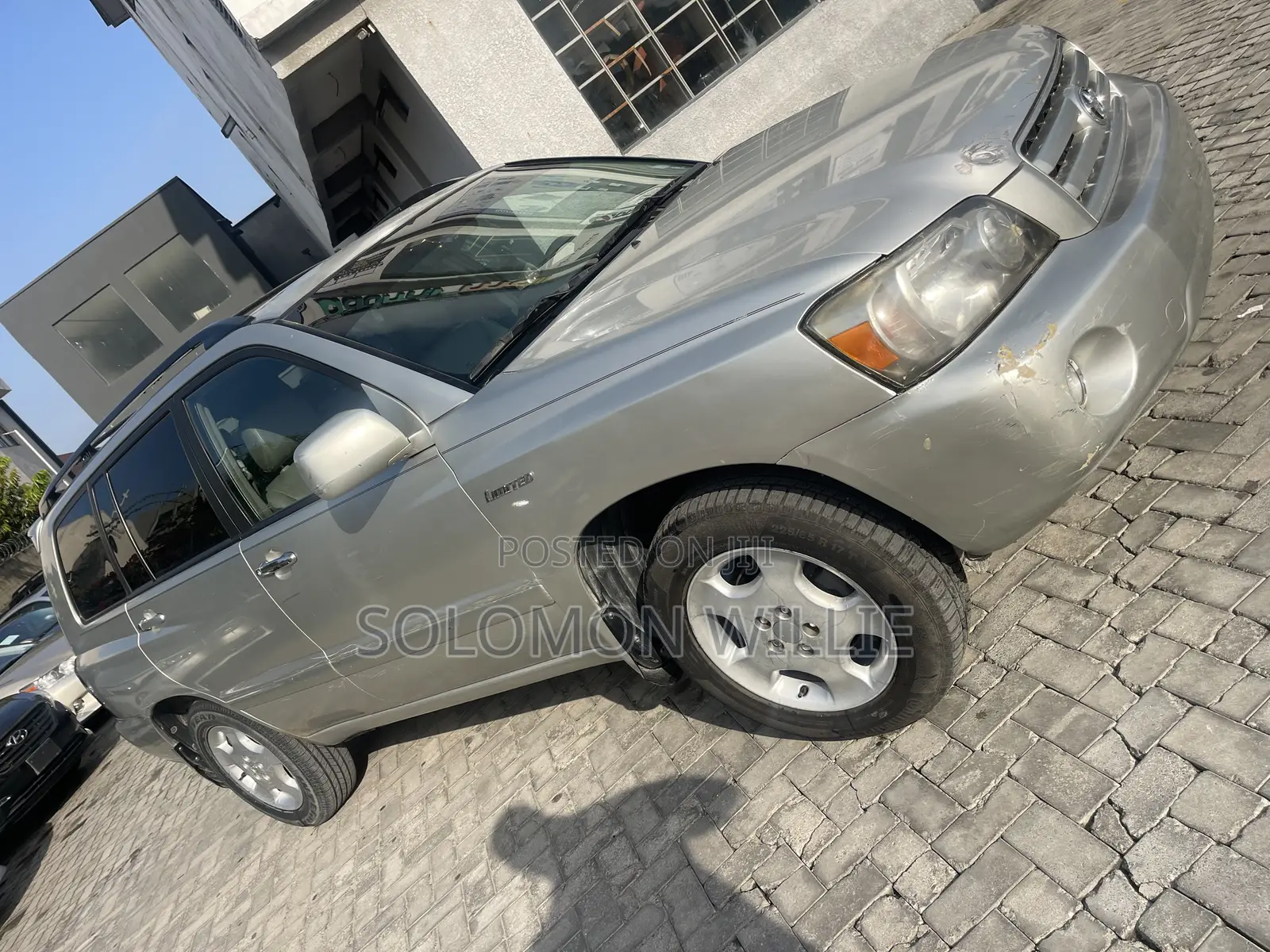 Toyota Highlander Limited V6 2005 Silver