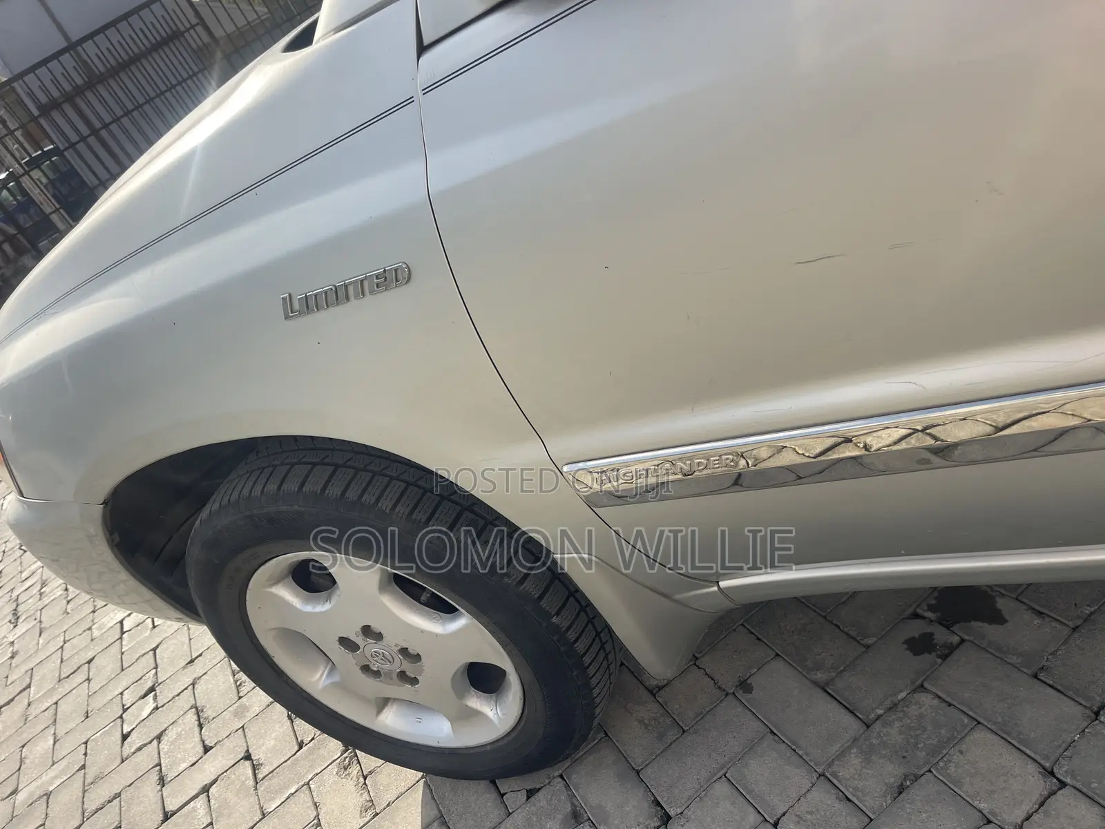 Toyota Highlander Limited V6 2005 Silver