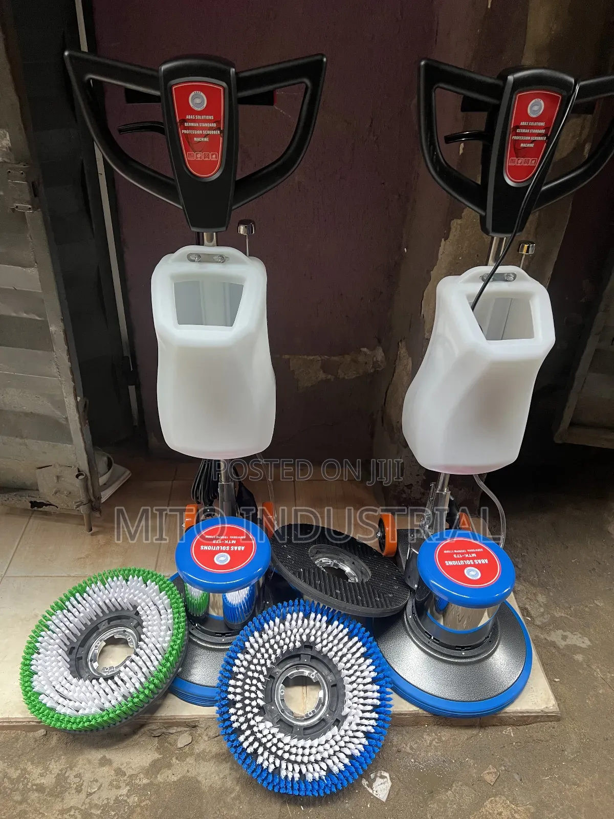 Abas Solutions German Standard Professional Scrubber Machine.