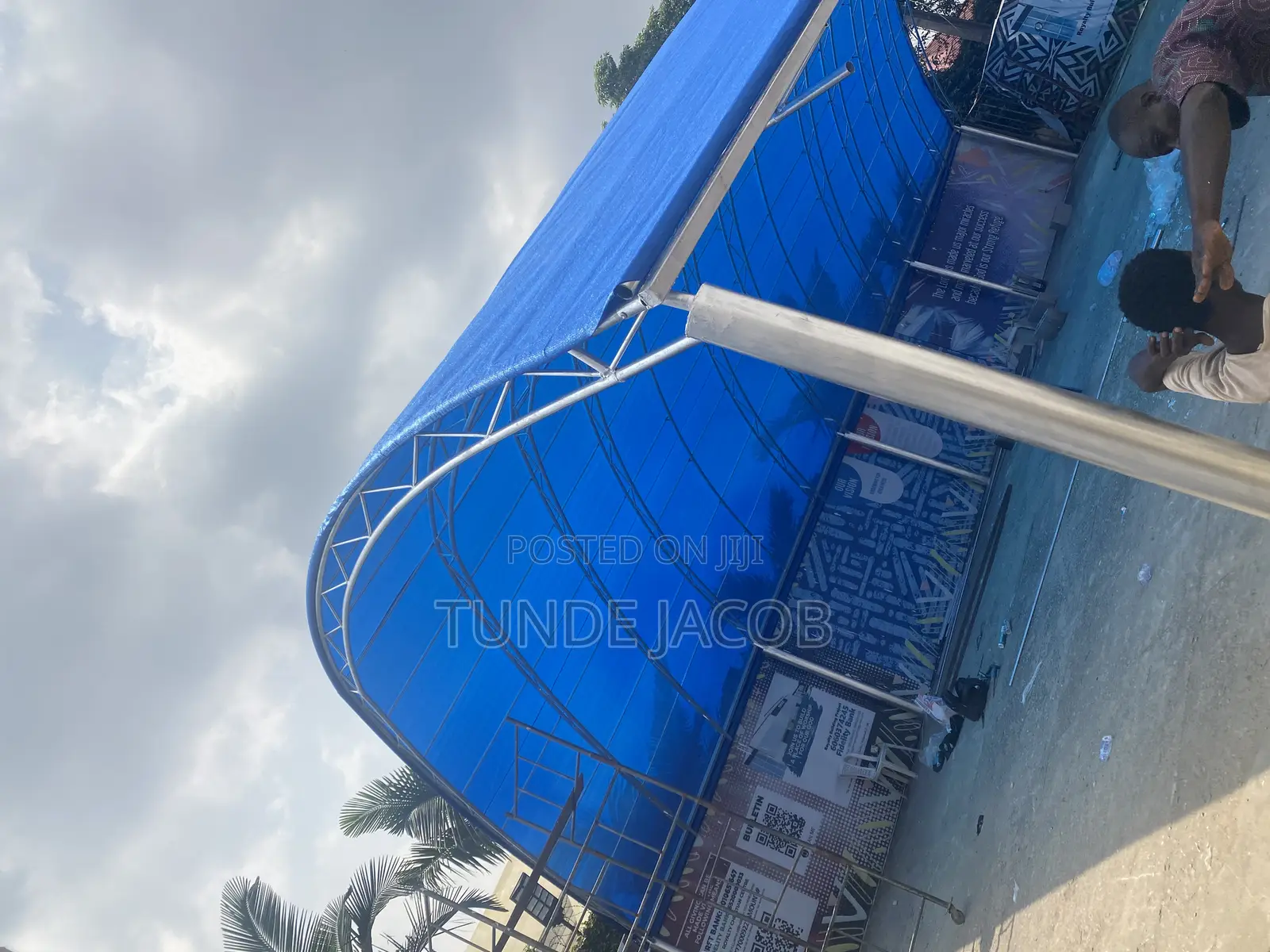 Carport Canopy Made With Full Galvanized Steel And Waterproof Material