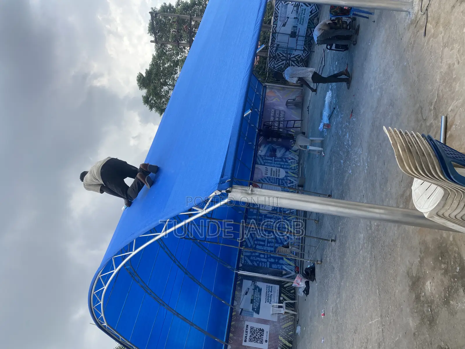 Carport Canopy Made With Full Galvanized Steel And Waterproof Material