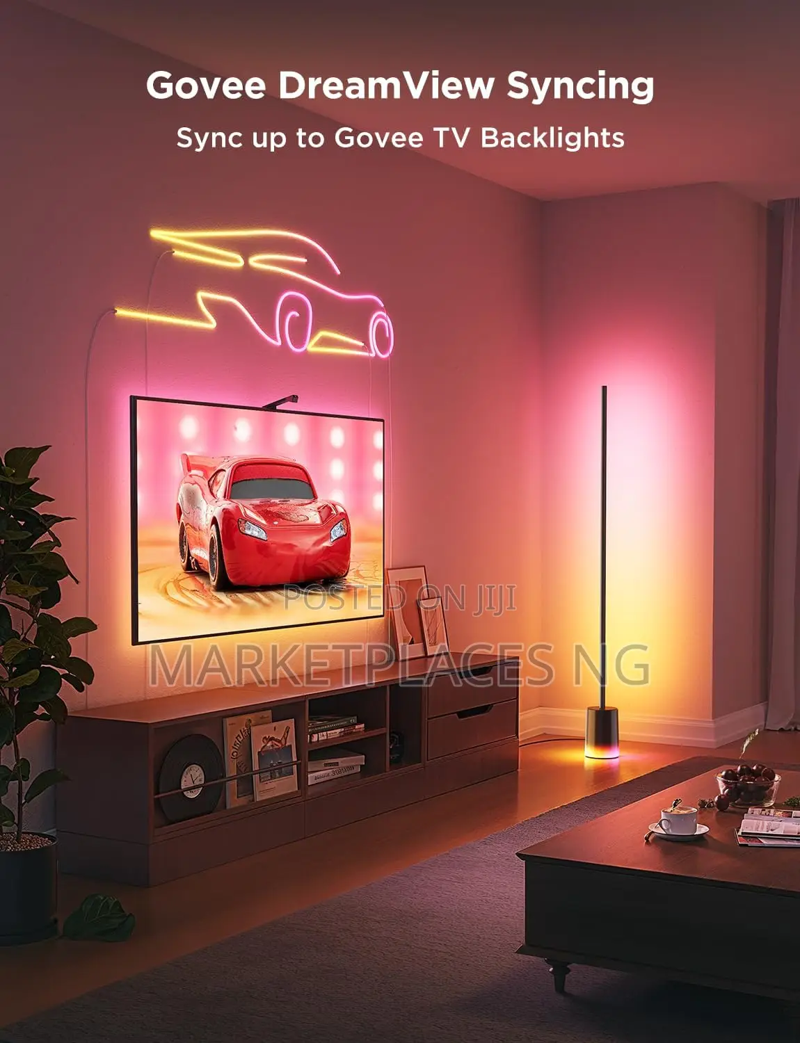 Govee Floor Lamp 2 – Smart Led Lamp - Matter, Alex, Google Home