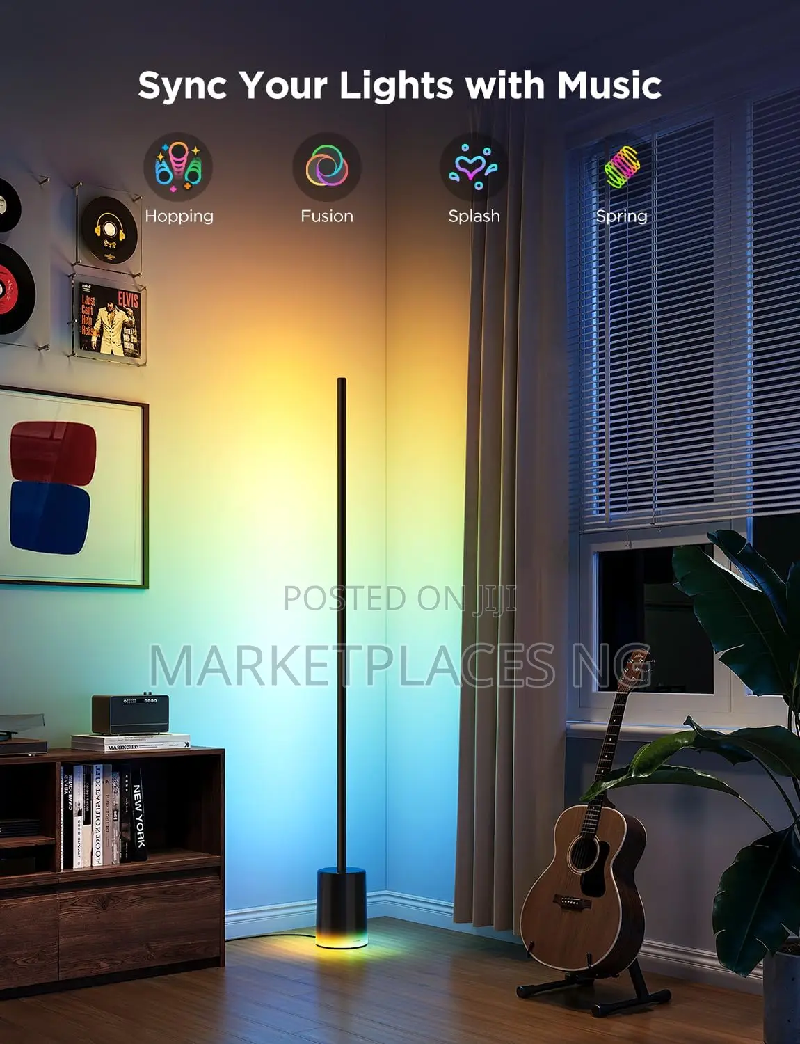 Govee Floor Lamp 2 – Smart Led Lamp - Matter, Alex, Google Home