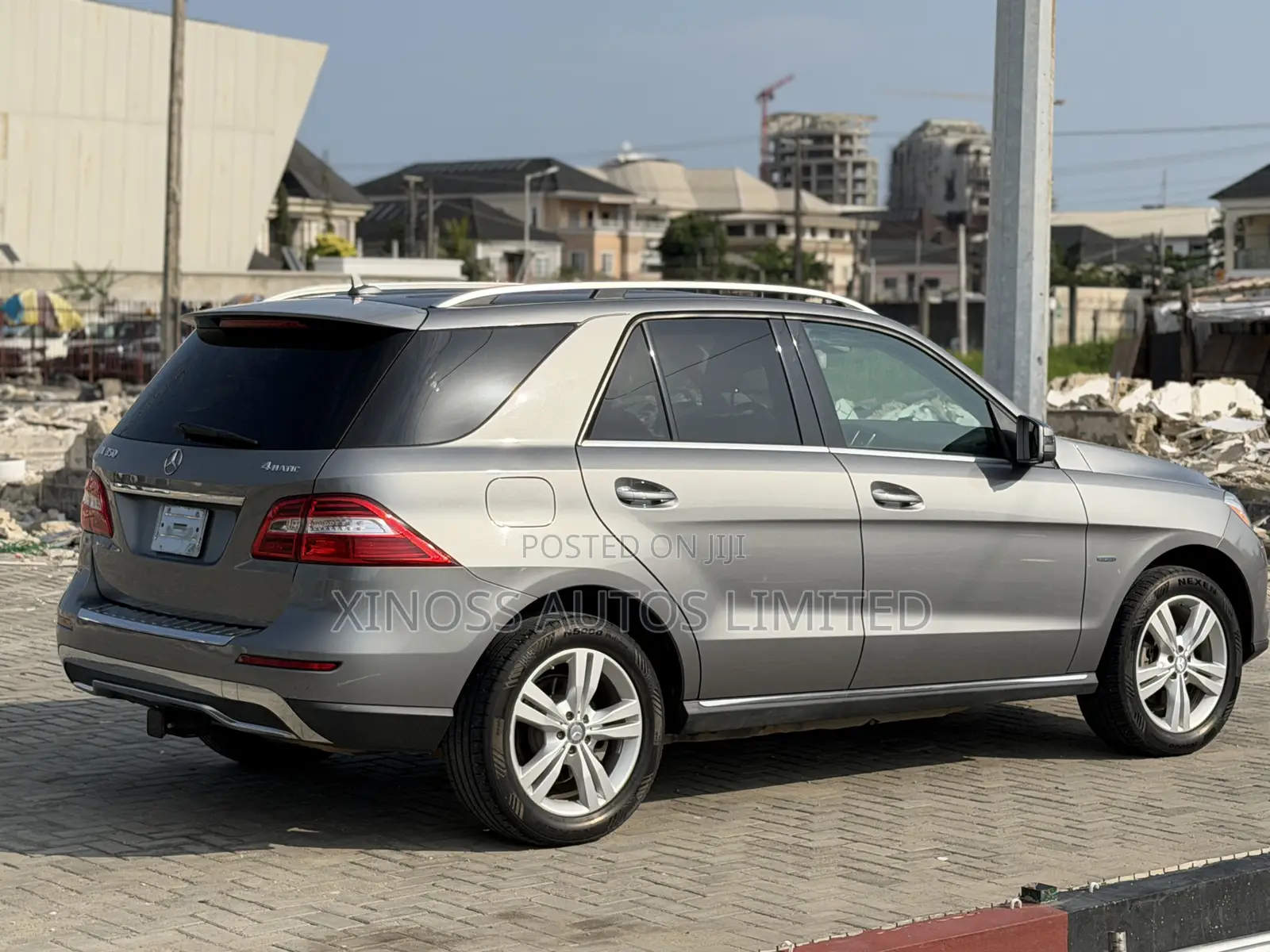Mercedes-Benz M Class ML 350 4Matic 2012 Gray