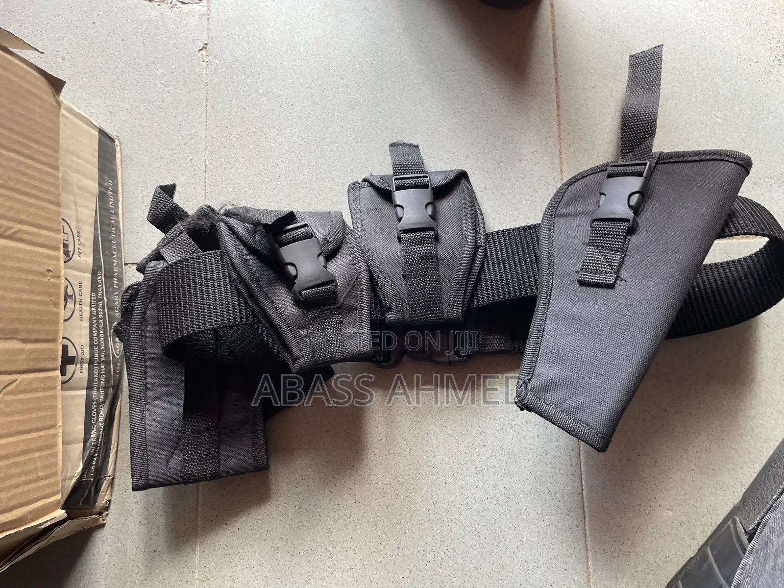 Security Belt With Pouch
