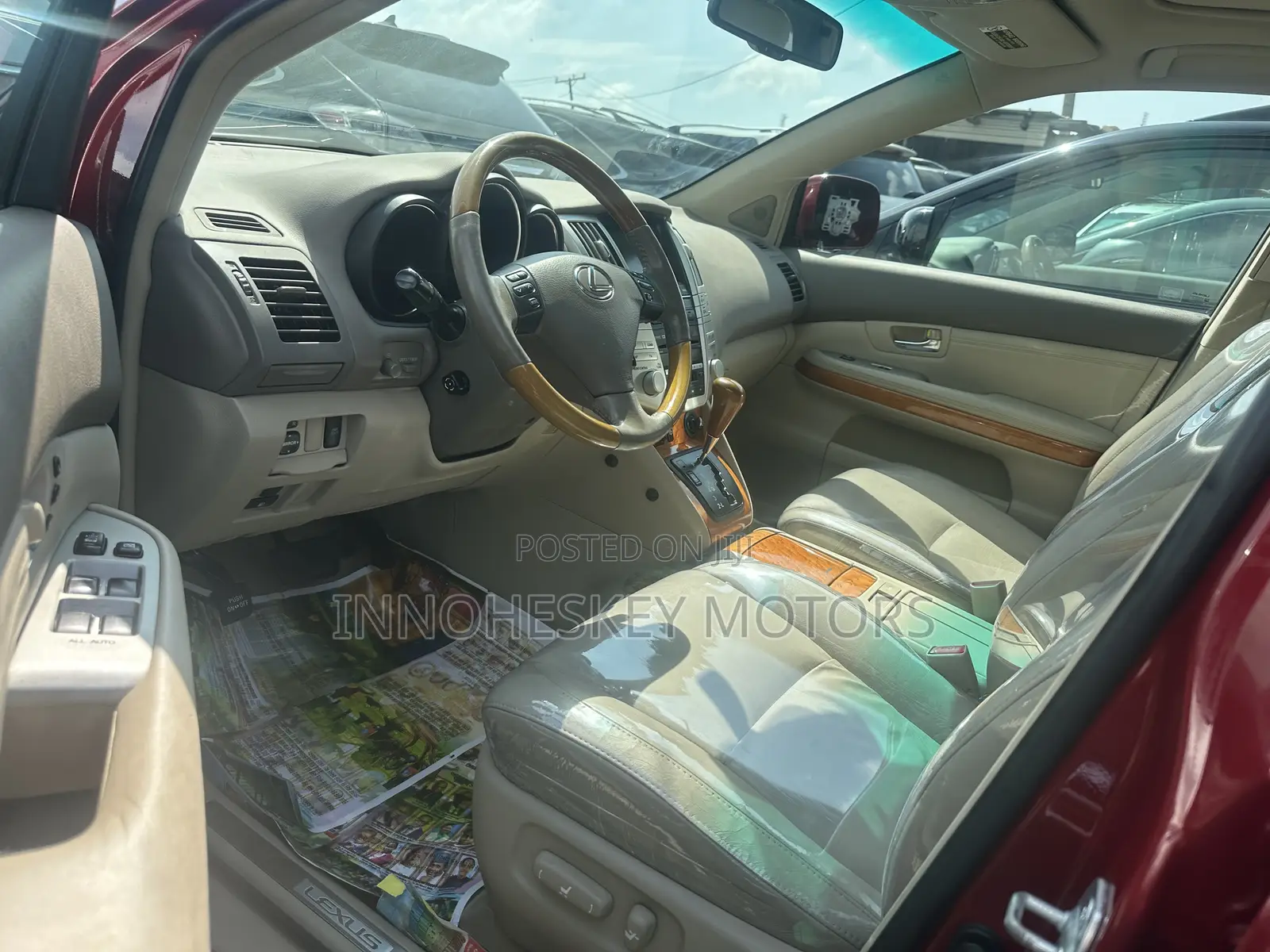 Lexus RX 350 AWD 2009 Red