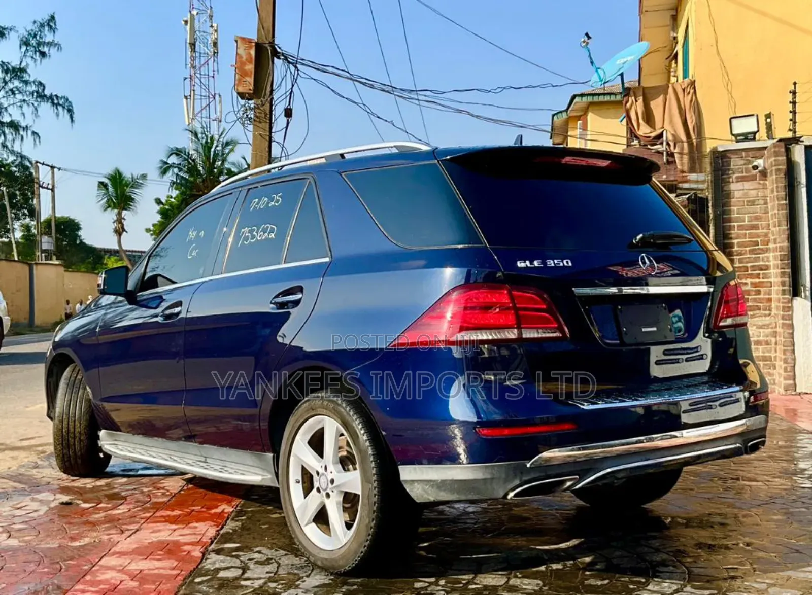 Mercedes-Benz GLE-Class GLE 350 2016 Blue