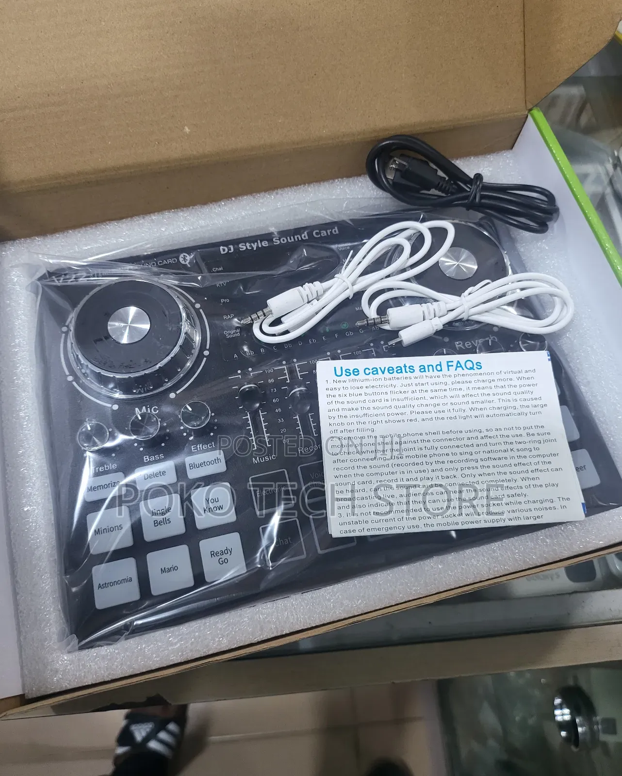 V22 Dj Style Sound Card
